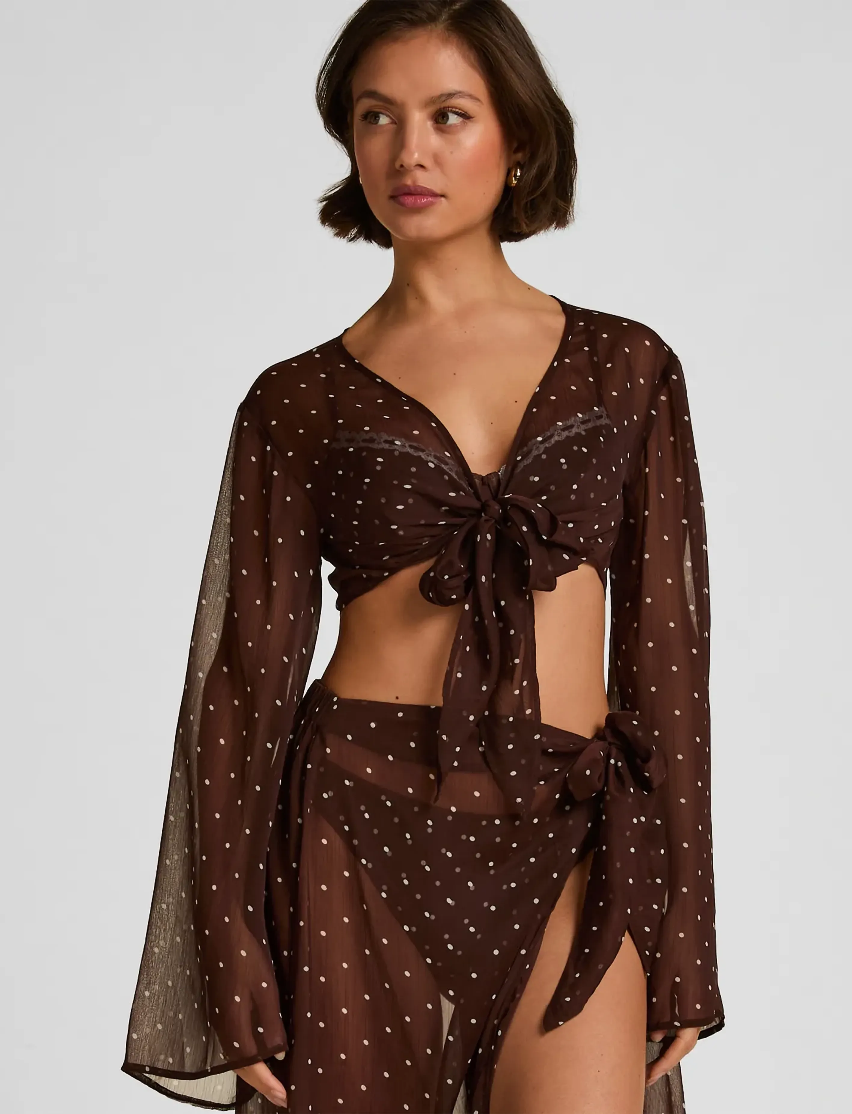 Algarve Ls Wrap Top