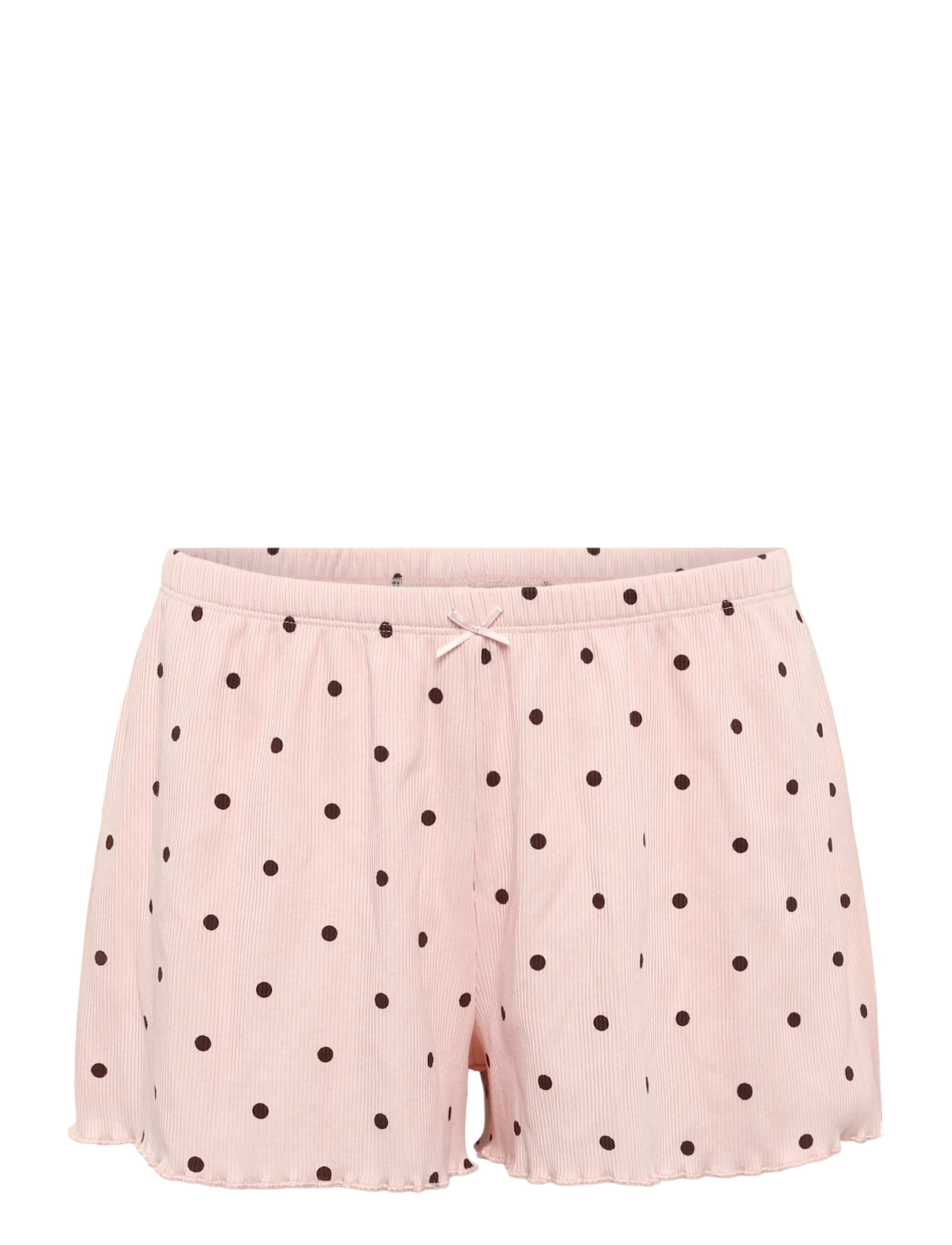 Hunkemöller - SHORT JERSEY RIB DOT - pyjamas - lotus - 3