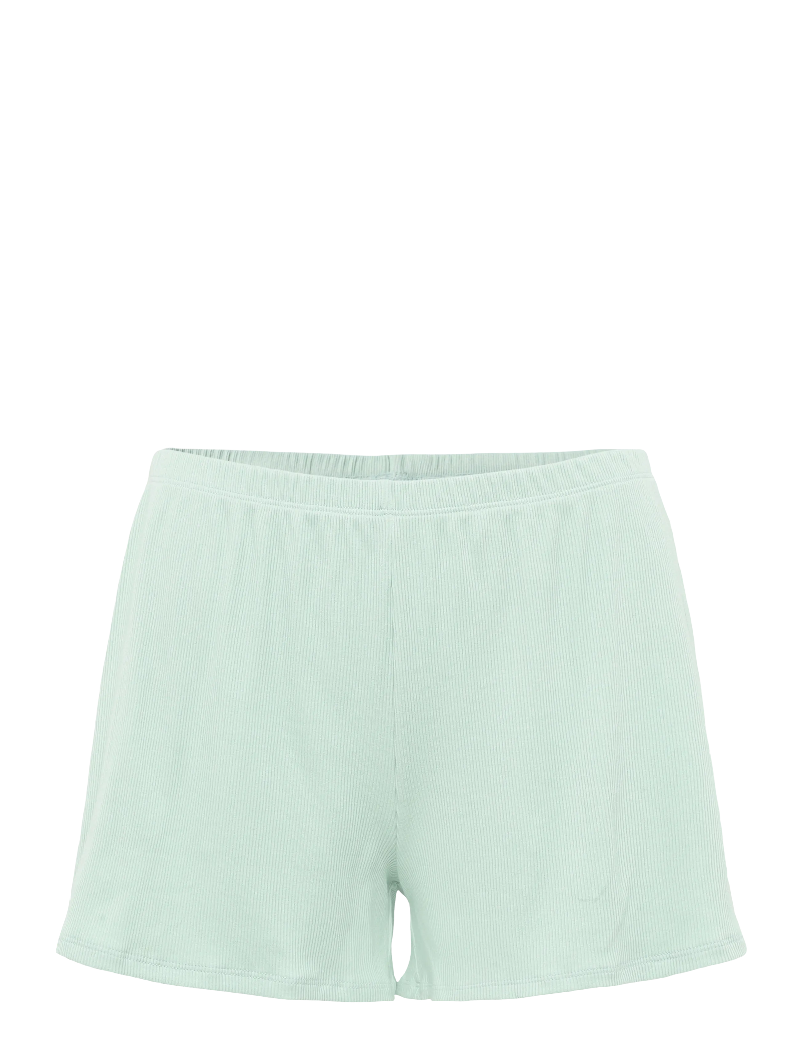 Hunkemöller - PJ SS SHORT RIB LACE - die niedrigsten preise - frosty green - 3