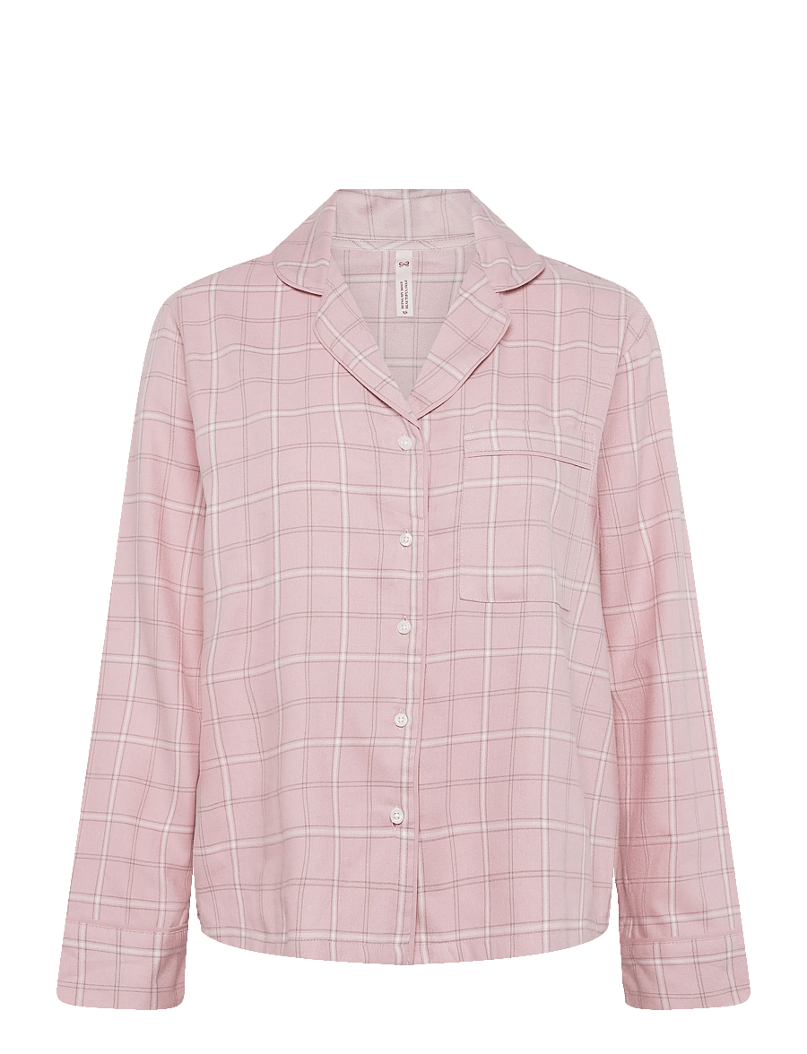Hunkemöller - JACKET LS VIS CO WOVEN CHECK - lotus - 1