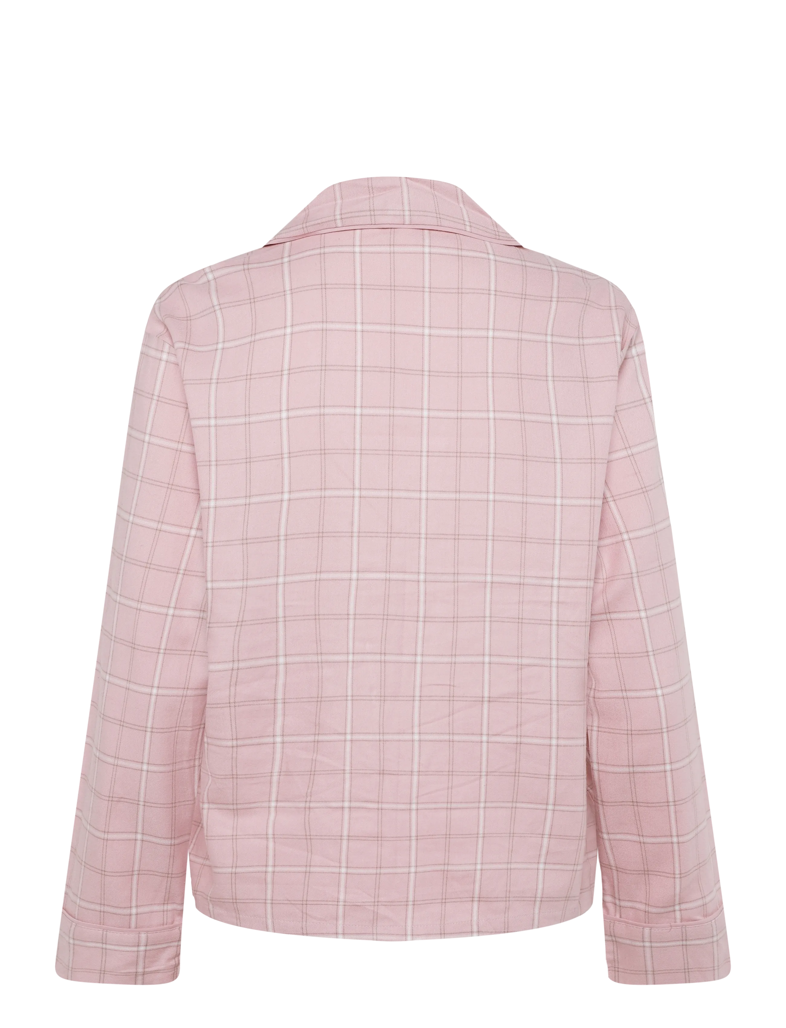 Hunkemöller - JACKET LS VIS CO WOVEN CHECK - lotus - 2