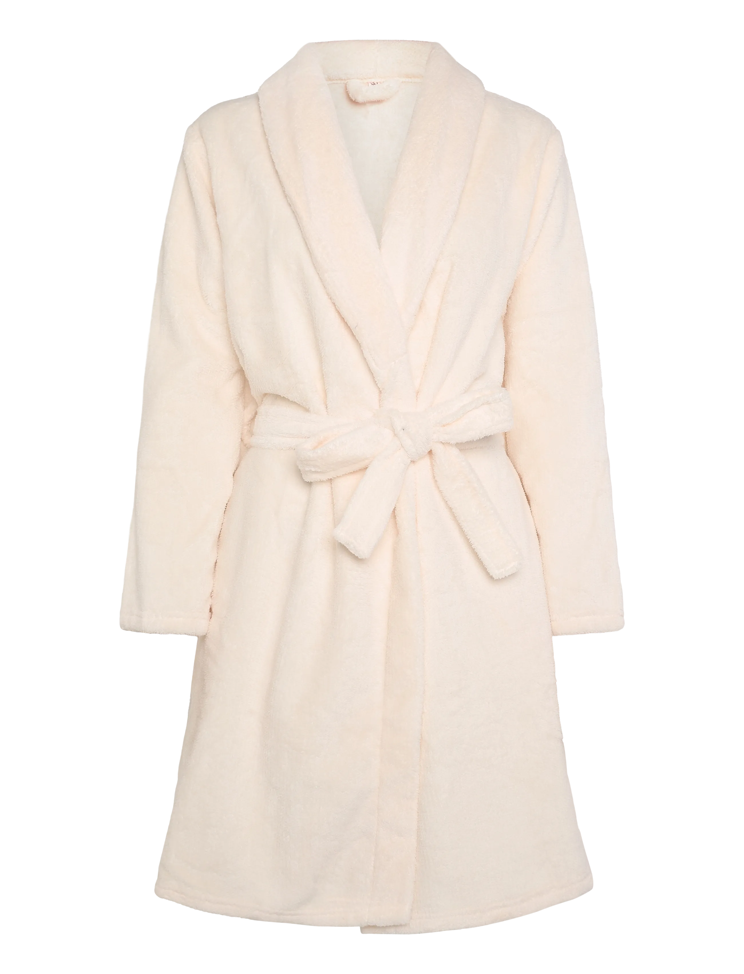 Hunkemöller ROBE SHORT JACQUARD FLEECE - Aluspesu - WHITECAP GRAY / grey