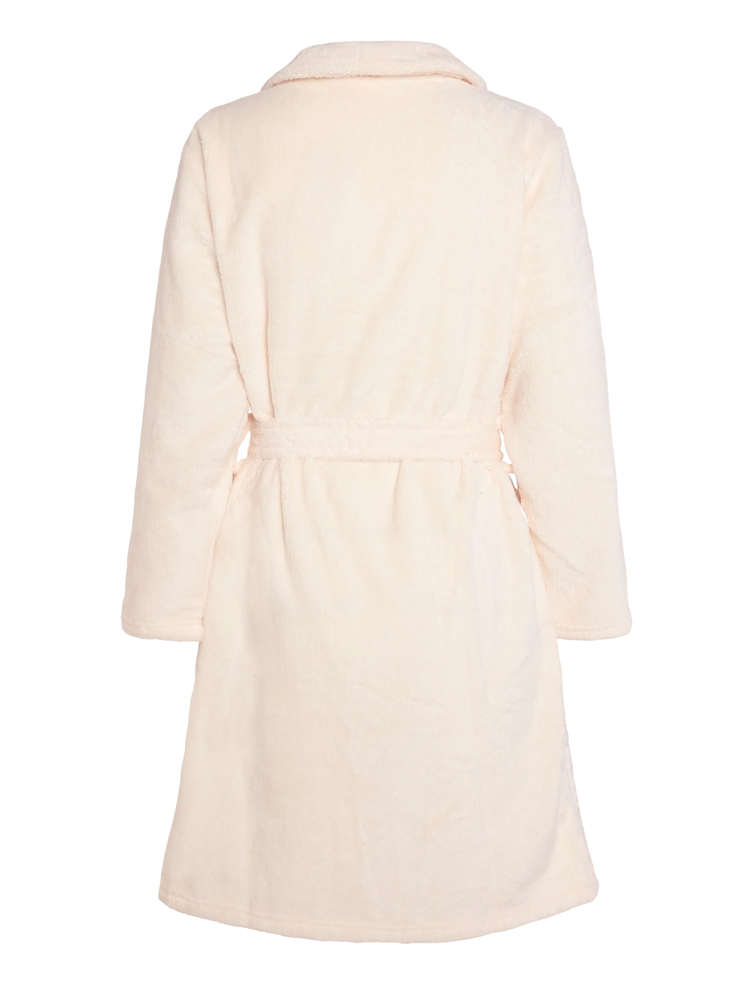 Hunkemöller - ROBE SHORT JACQUARD FLEECE - hommikumantlid - whitecap gray - 2