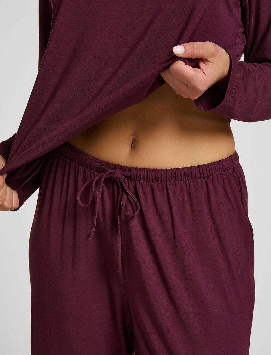Hunkemöller - PANT JERSEY ESSENTIAL - hose mit geradem bein - fig - 3