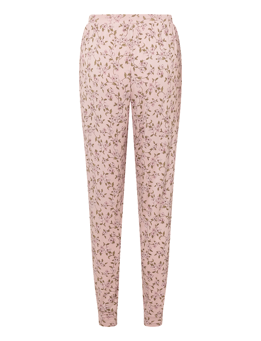 Hunkemöller - PANT JERSEY PRINT - pyjamahosen - pale mauve - 1