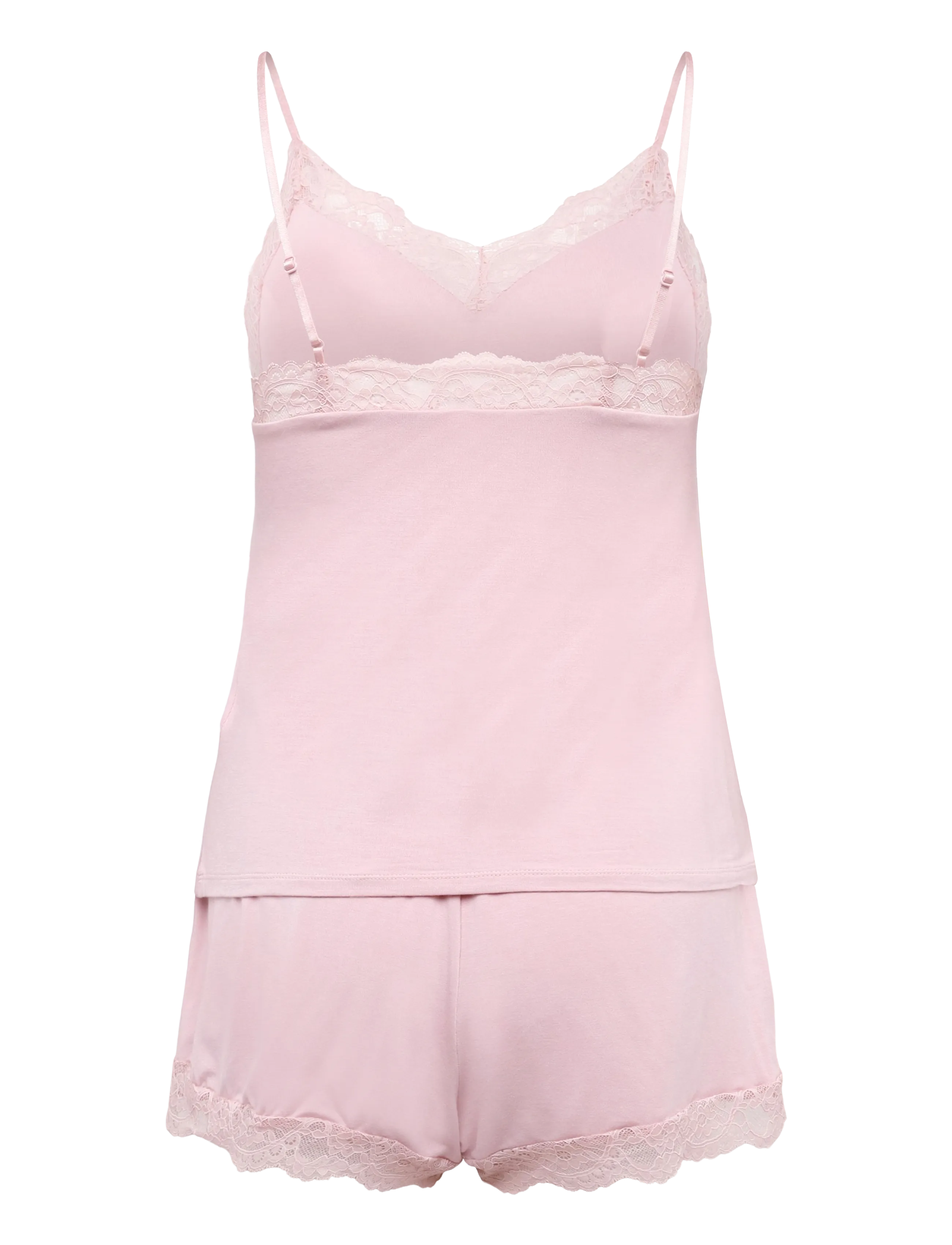 Hunkemöller - Pj Cami Vis Jersey Nana - pyjamas - pale mauve - 2