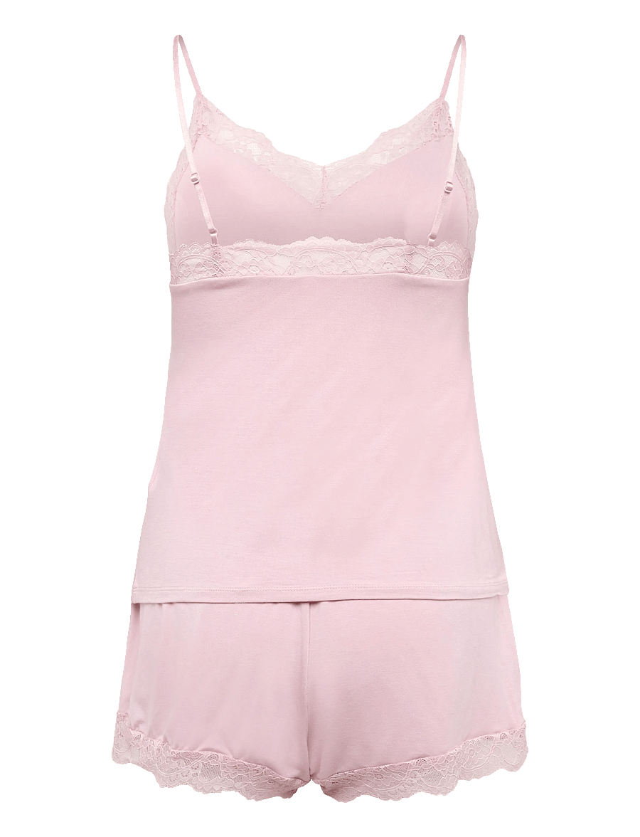 Hunkemöller - Pj Cami Vis Jersey Nana - pyjamas - pale mauve - 2