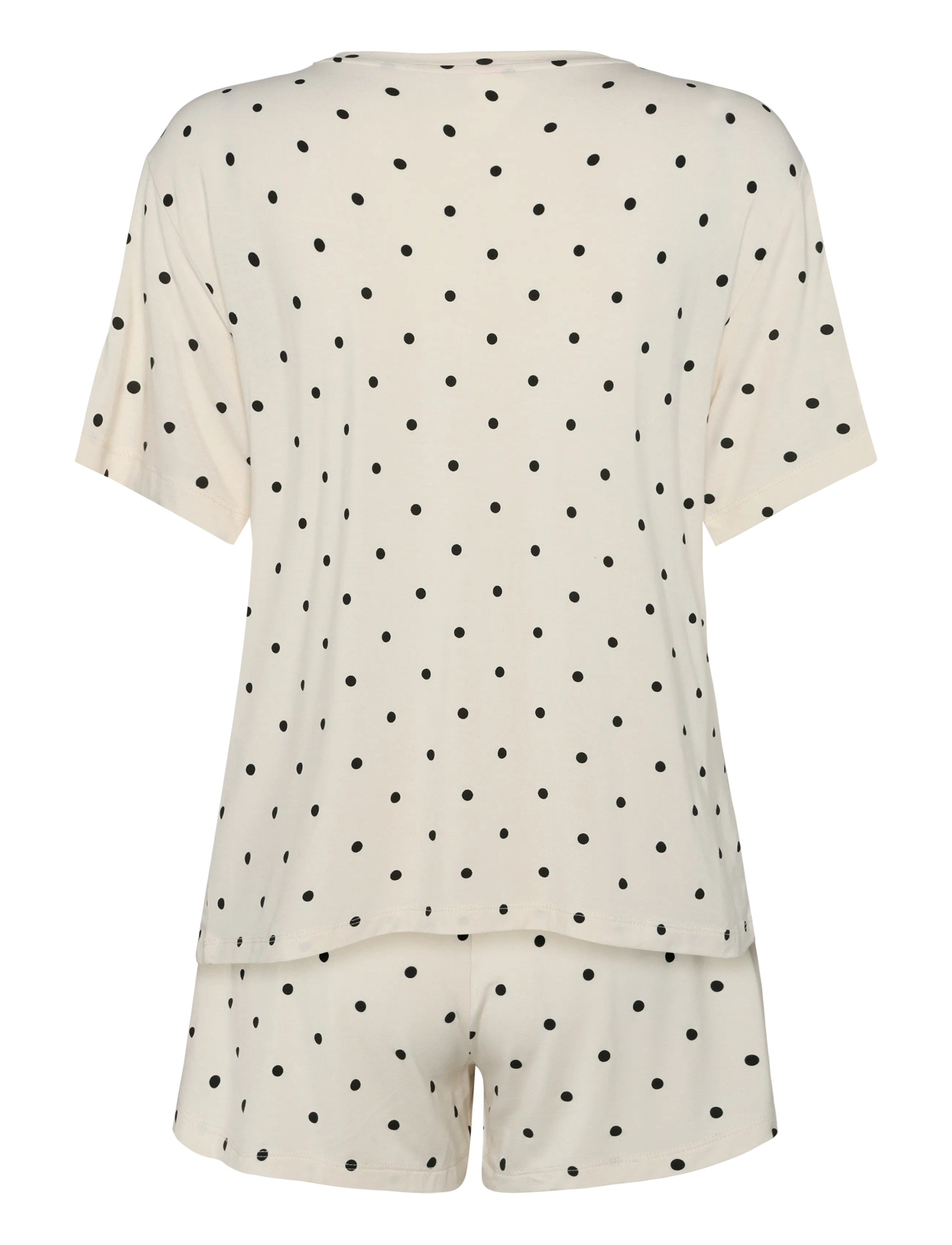 Hunkemöller - Pj Ss Short Jersey Loose Print - pristine - 2