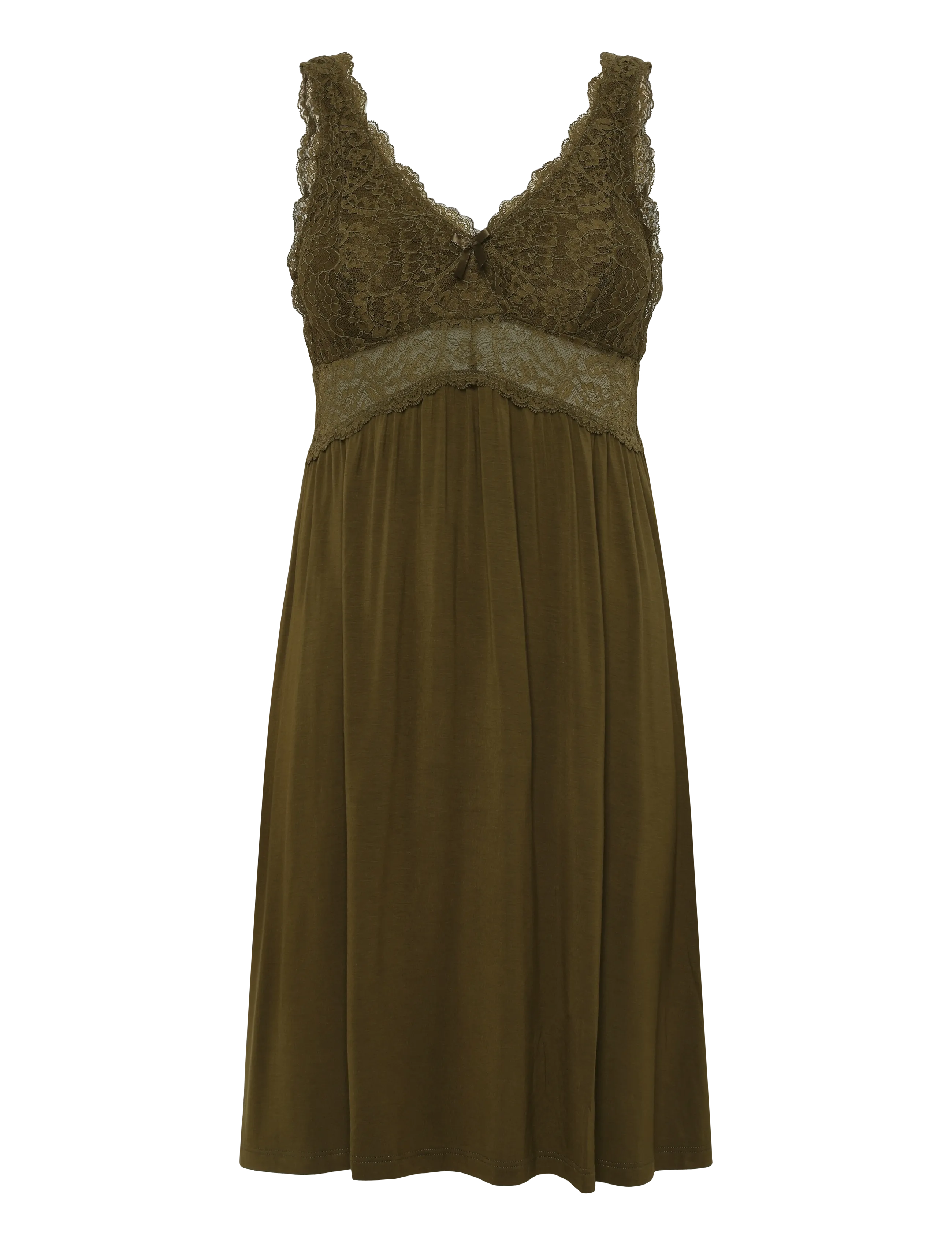 Hunkemöller SD JERSEY LACE NOVA - Hunkemöller - DARK OLIVE / khaki/green