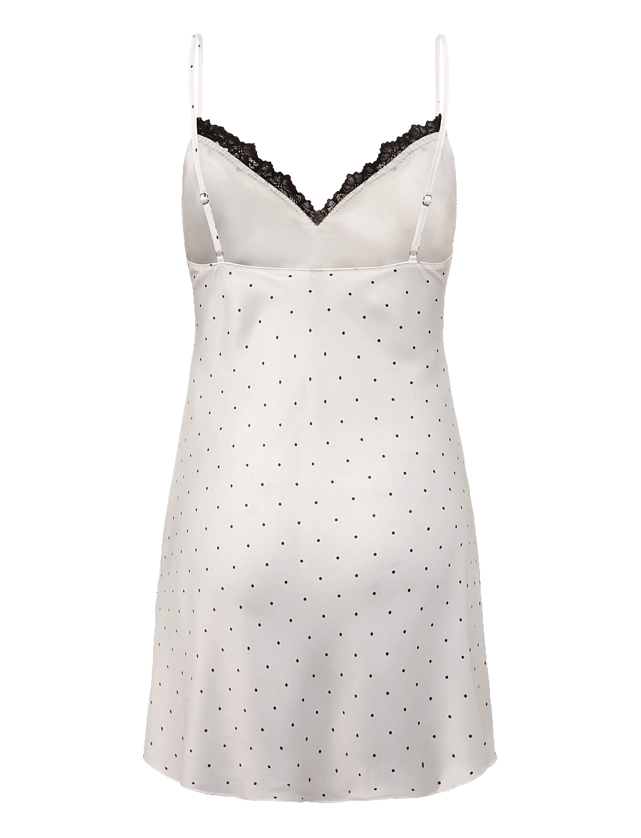 Hunkemöller - Sd Satin Lace Dolly - Öösärgid - gardenia - 2