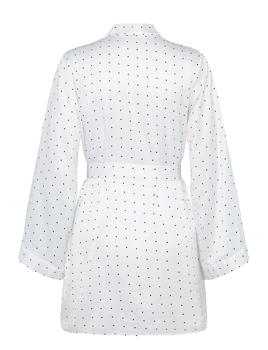 Hunkemöller - Kimono Satin Lace Dolly - gardenia - 2