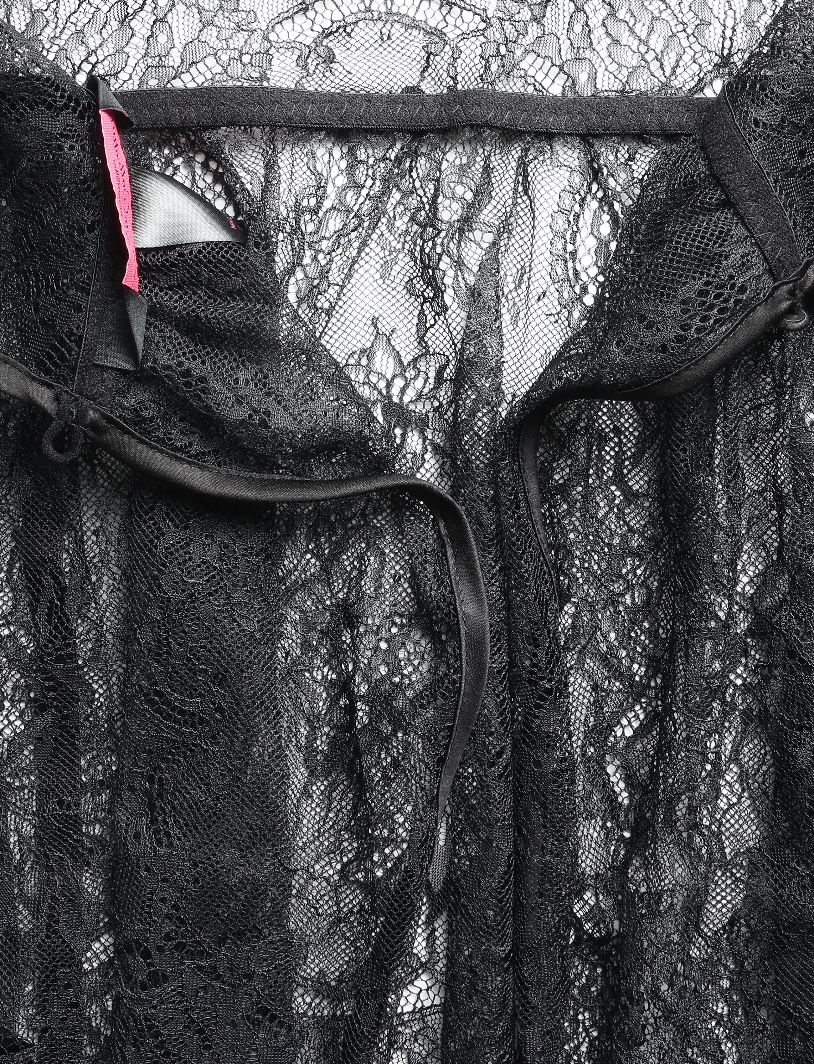 Hunkemöller - SKIRT LACE CAMILLE - caviar - 5