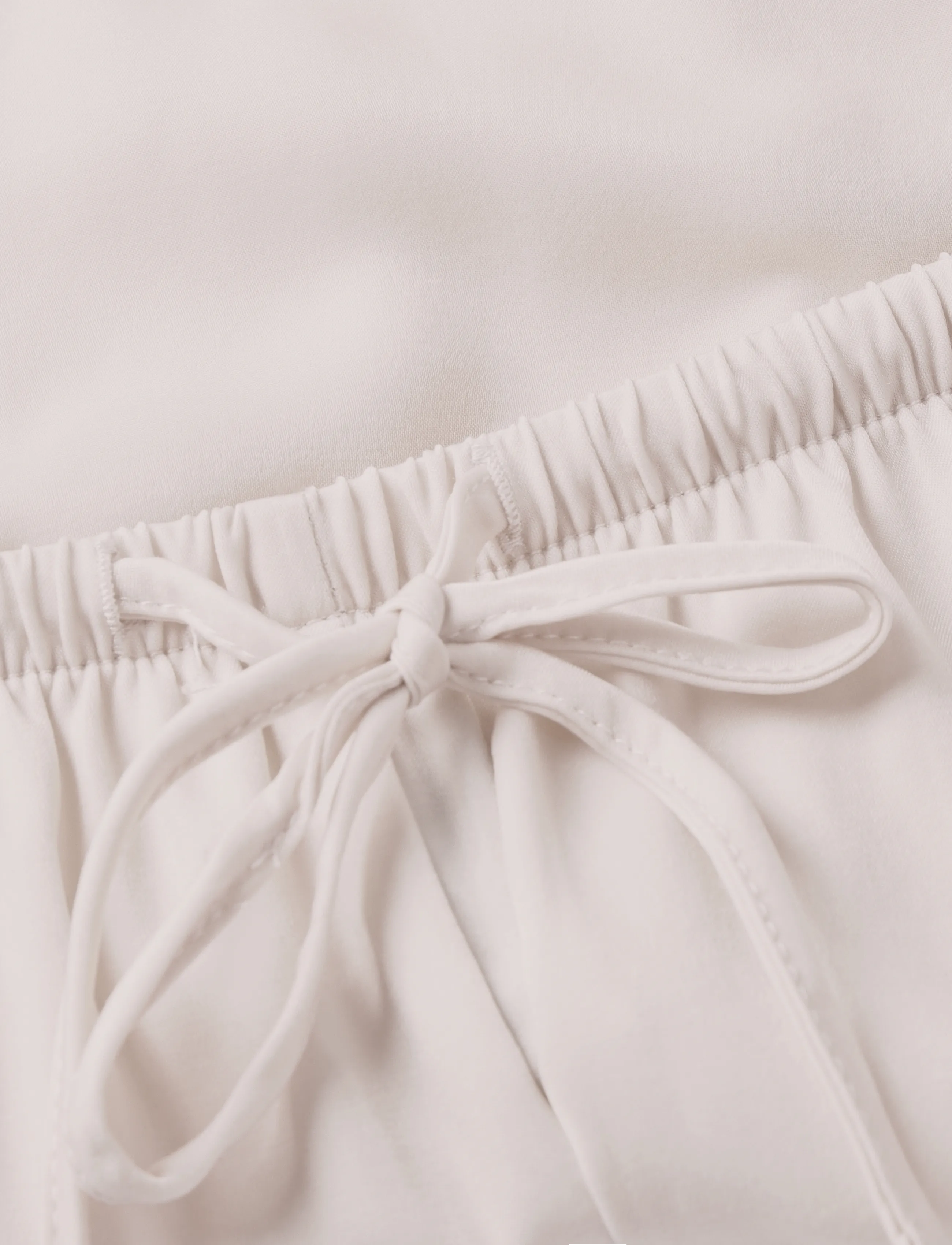 Hunkemöller - SHORT SATIN AYLA - shorts - whitecap gray - 5