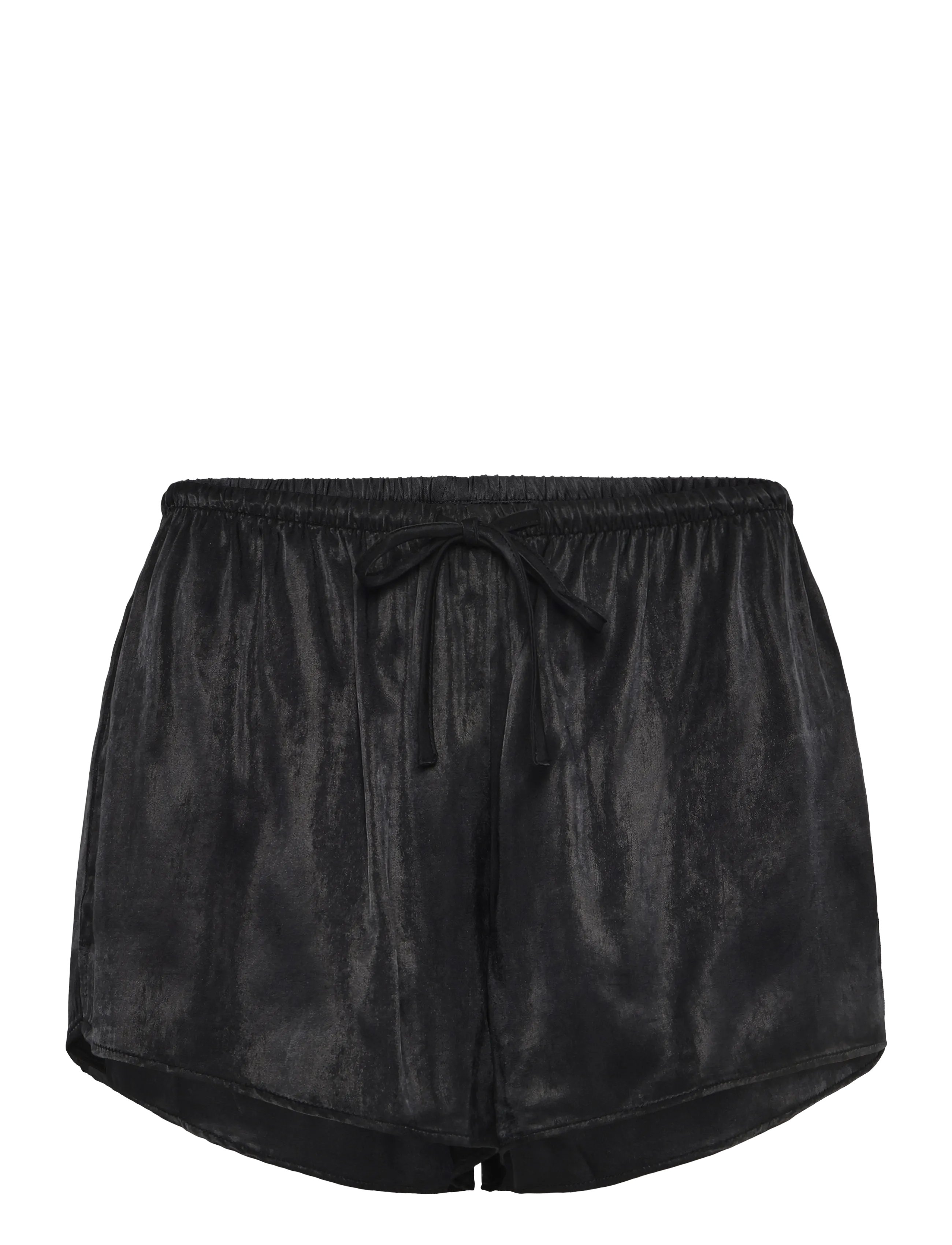 Hunkemöller Short Satin Ayla - Underkläder - CAVIAR / black