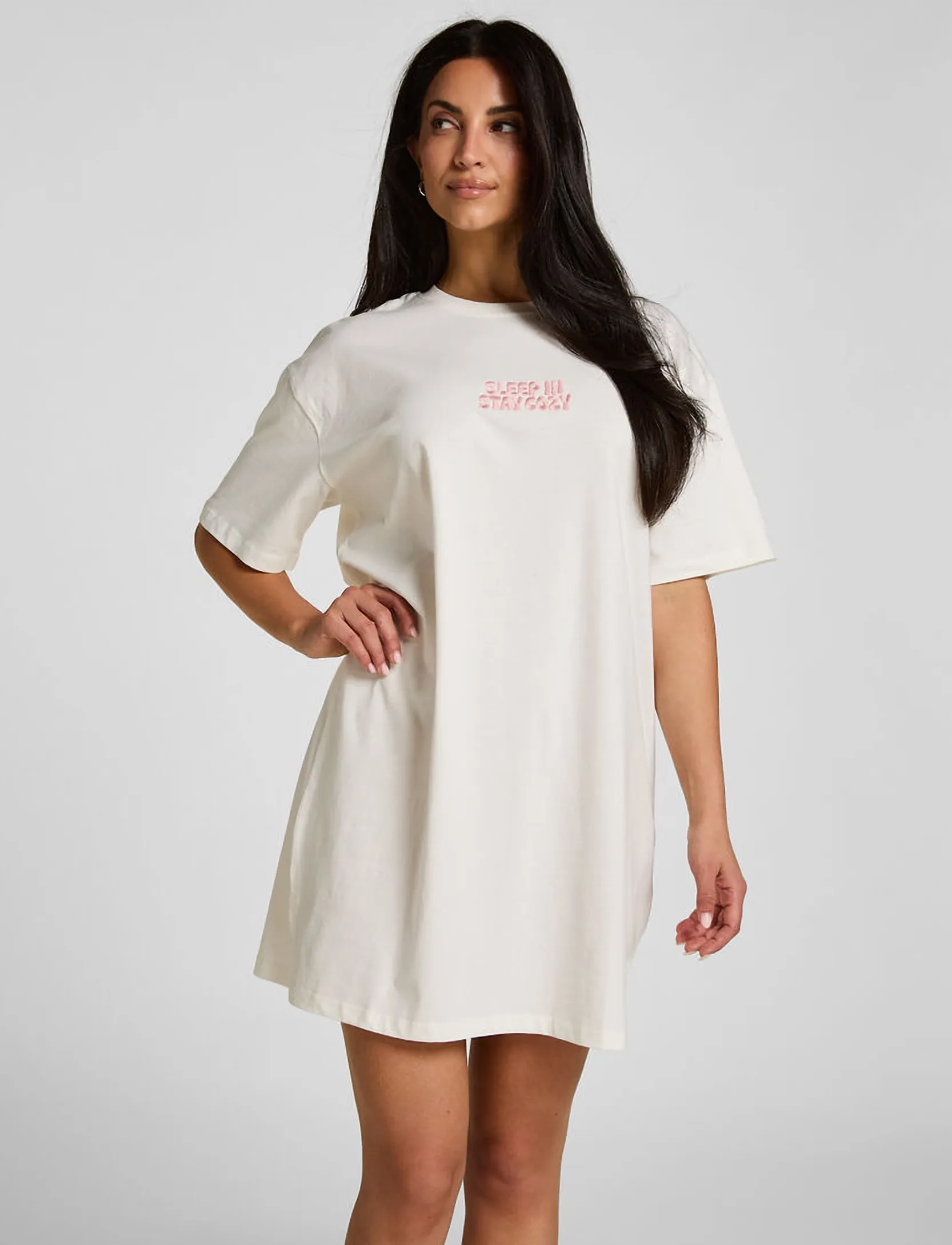 2-Pack Nighties Boxy R-Neck 3