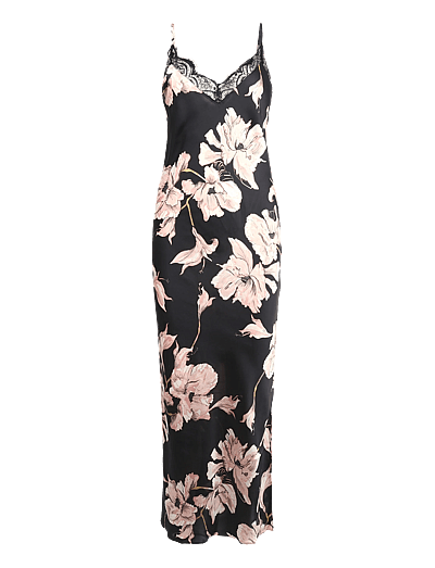 Sd Long Satin Lace Flower - Natkjoler