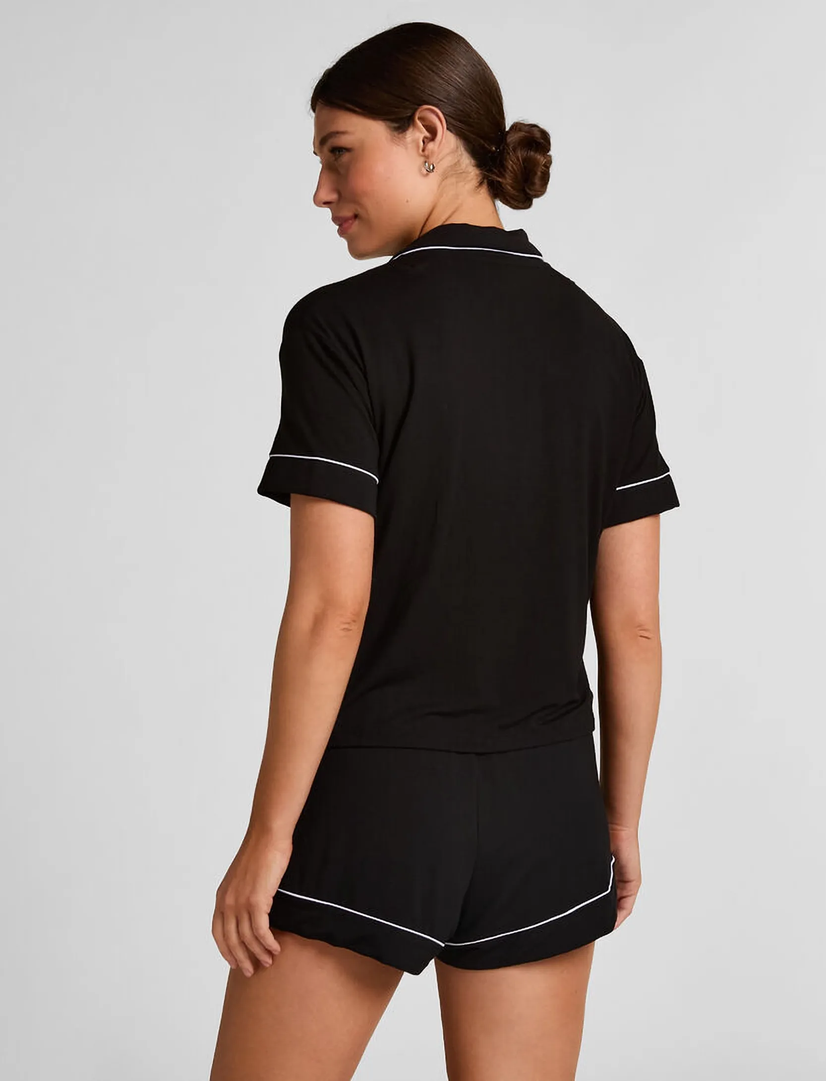 Hunkemöller Pj Ss Jersey Essential pyjamas dam – bild 4