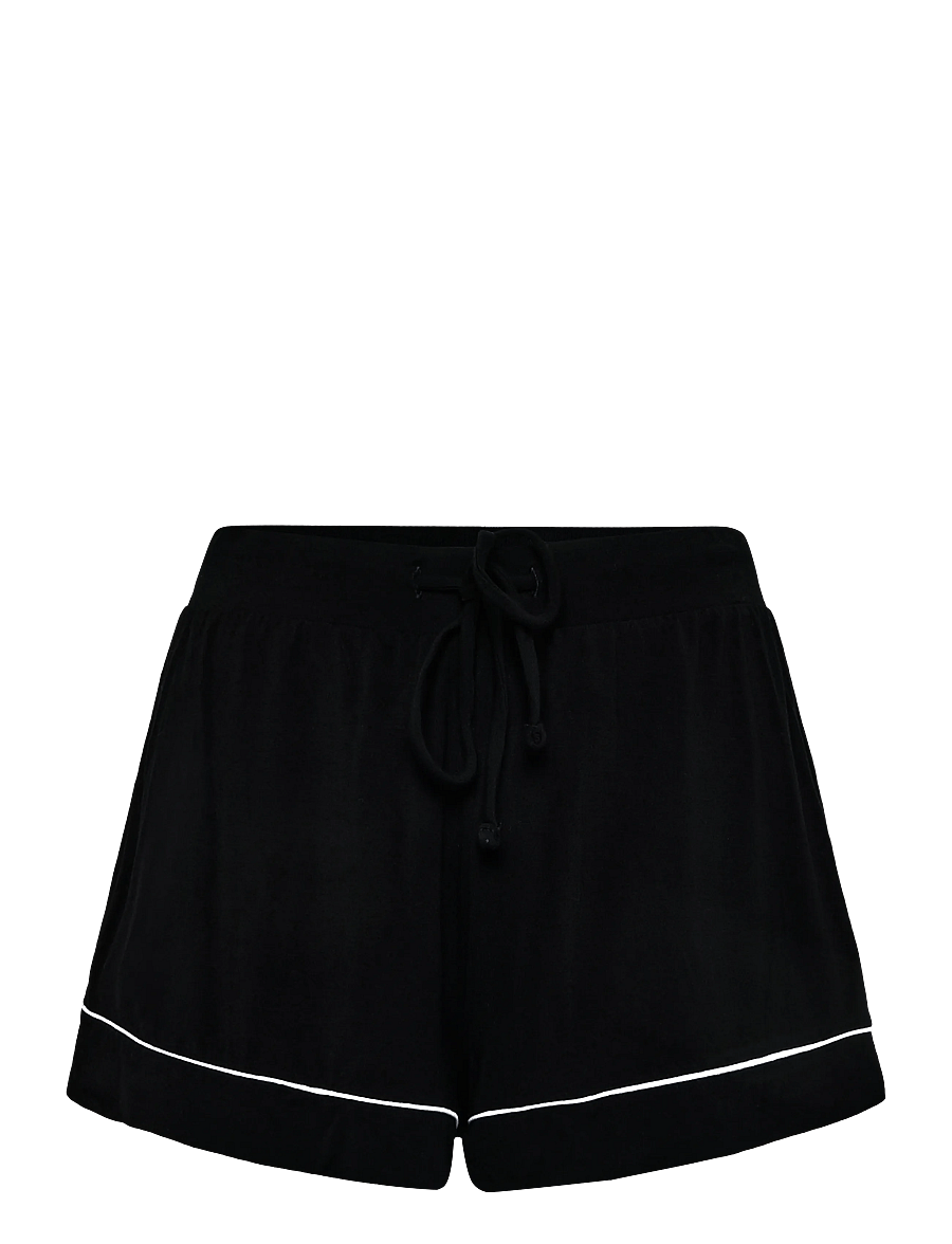 Hunkemöller - PJ SS JERSEY ESSENTIAL - pyjamas - black - 3