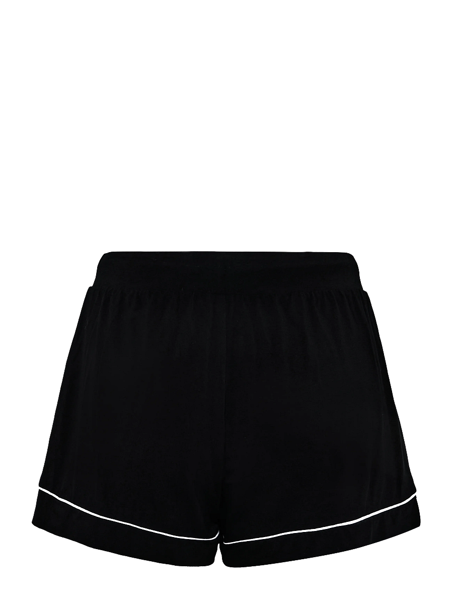 Hunkemöller - PJ SS JERSEY ESSENTIAL - pyjamas - black - 4