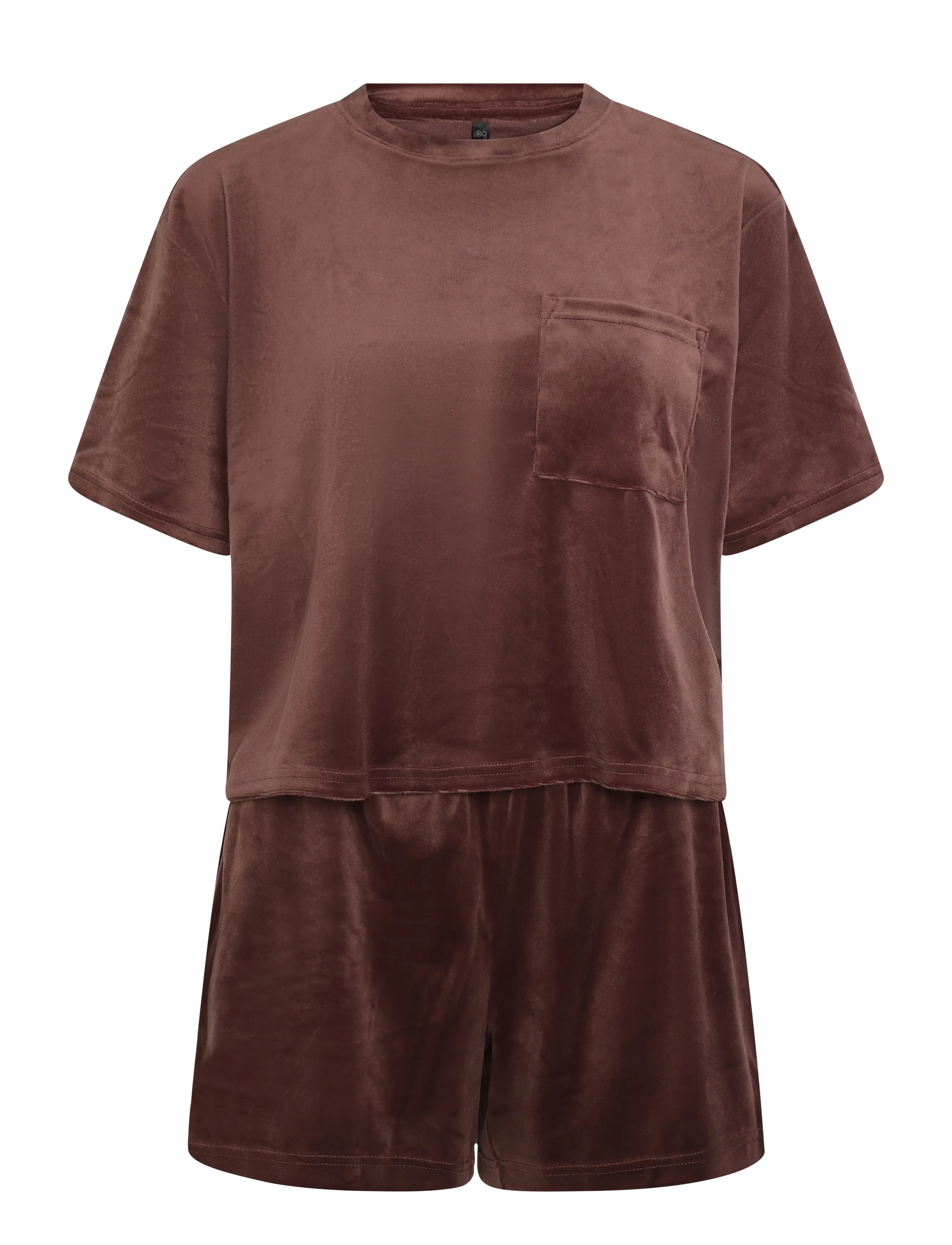 Hunkemöller - Pj Ss Velours Pocket