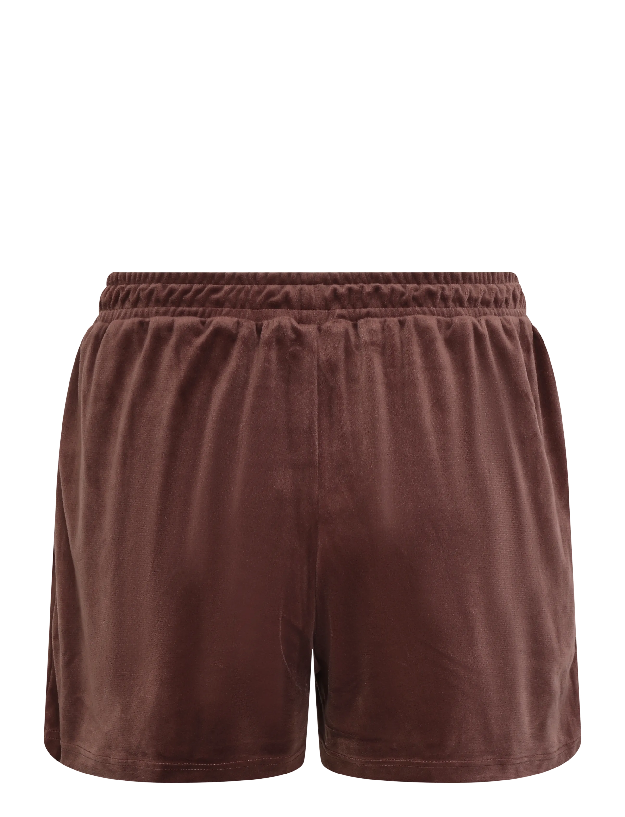 Hunkemöller - PJ SS VELOURS POCKET - deep mahogany - 3