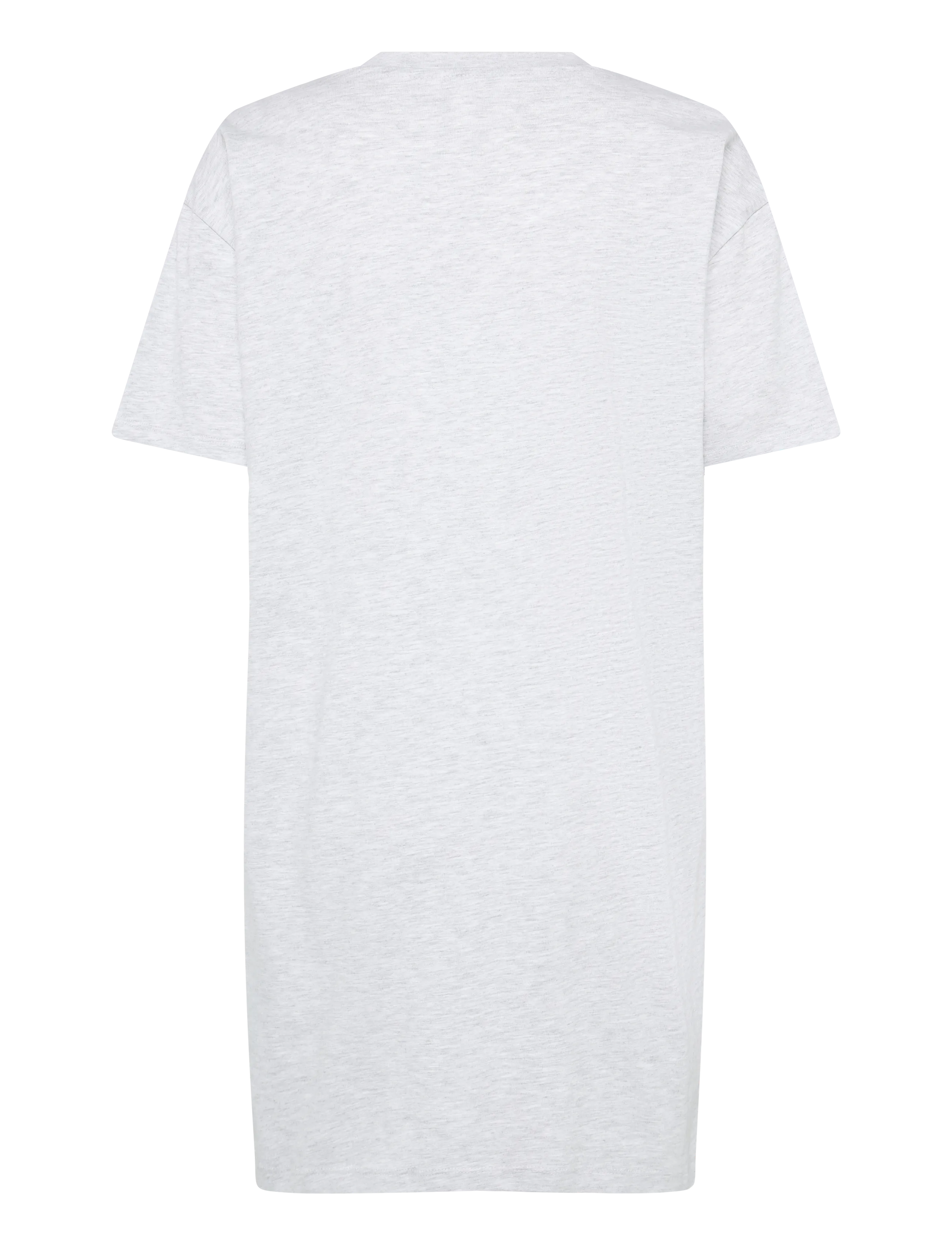 Hunkemöller - NIGHTIE BOXY R-NECK COMFY - t-shirt dresses - soft grey melange - 2