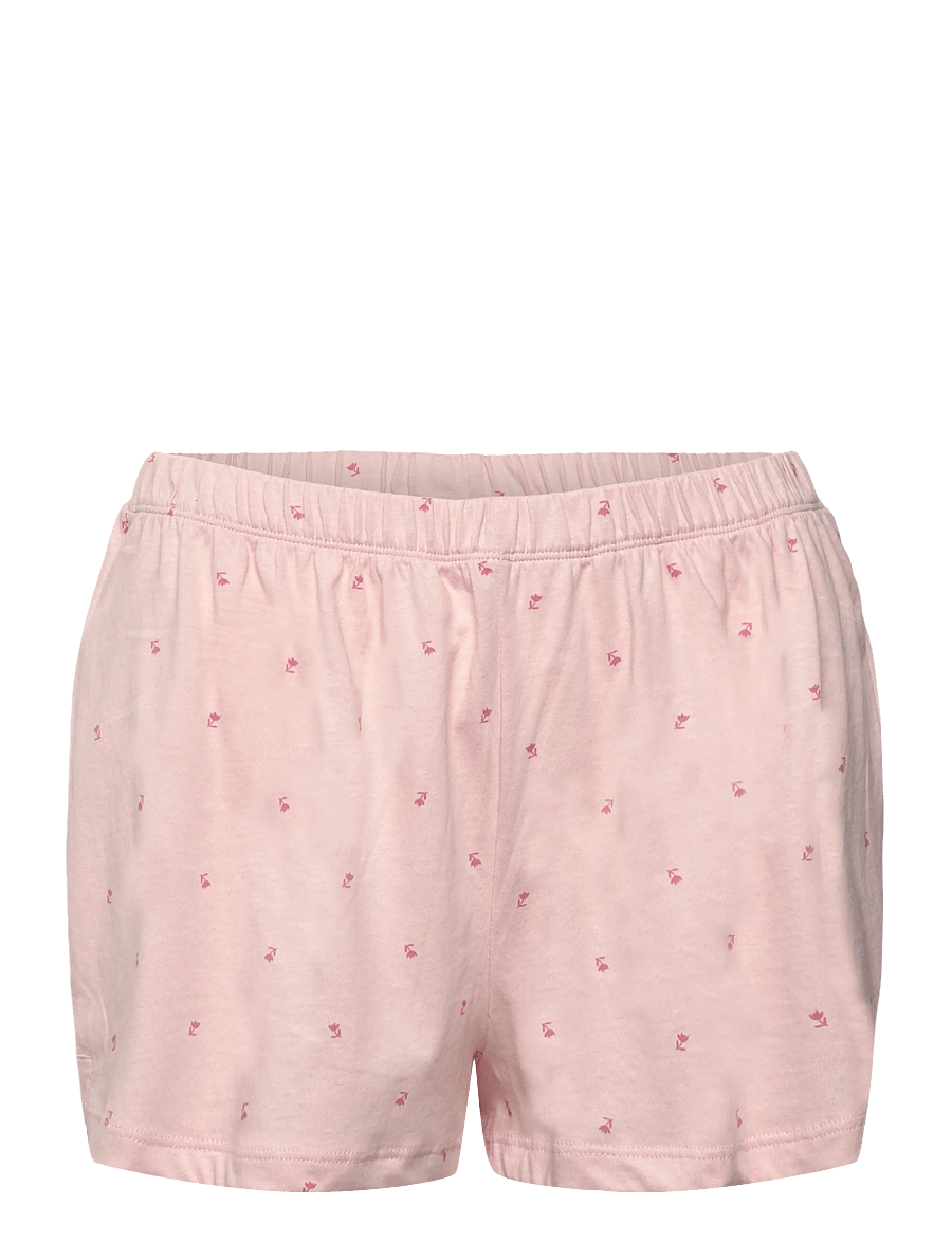 Hunkemöller - Pj Ss Short Co Jersey Print - lotus - 3
