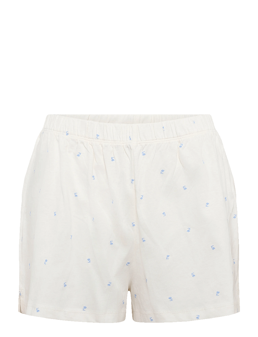 Hunkemöller - Pj Ss Short Co Jersey Print - pyjamas - gardenia - 3