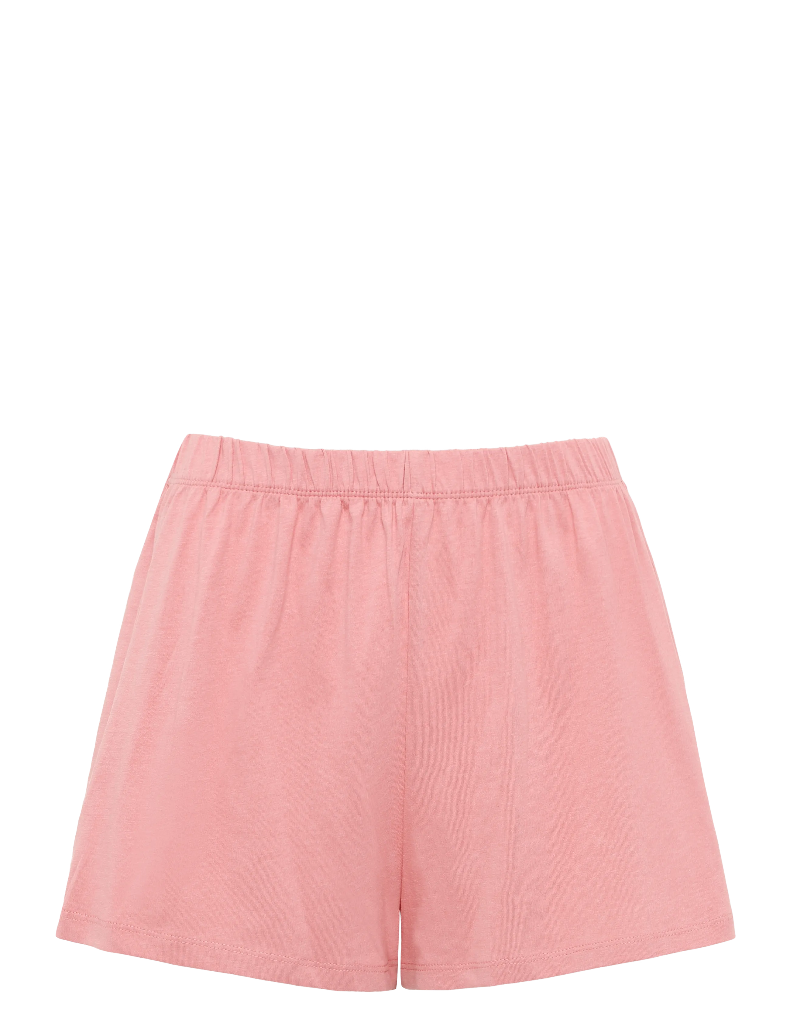 Hunkemöller - PJ SS SHORT CO EMB HEART - brandied apricot - 3