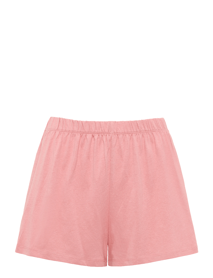 Hunkemöller - PJ SS SHORT CO EMB HEART - brandied apricot - 3