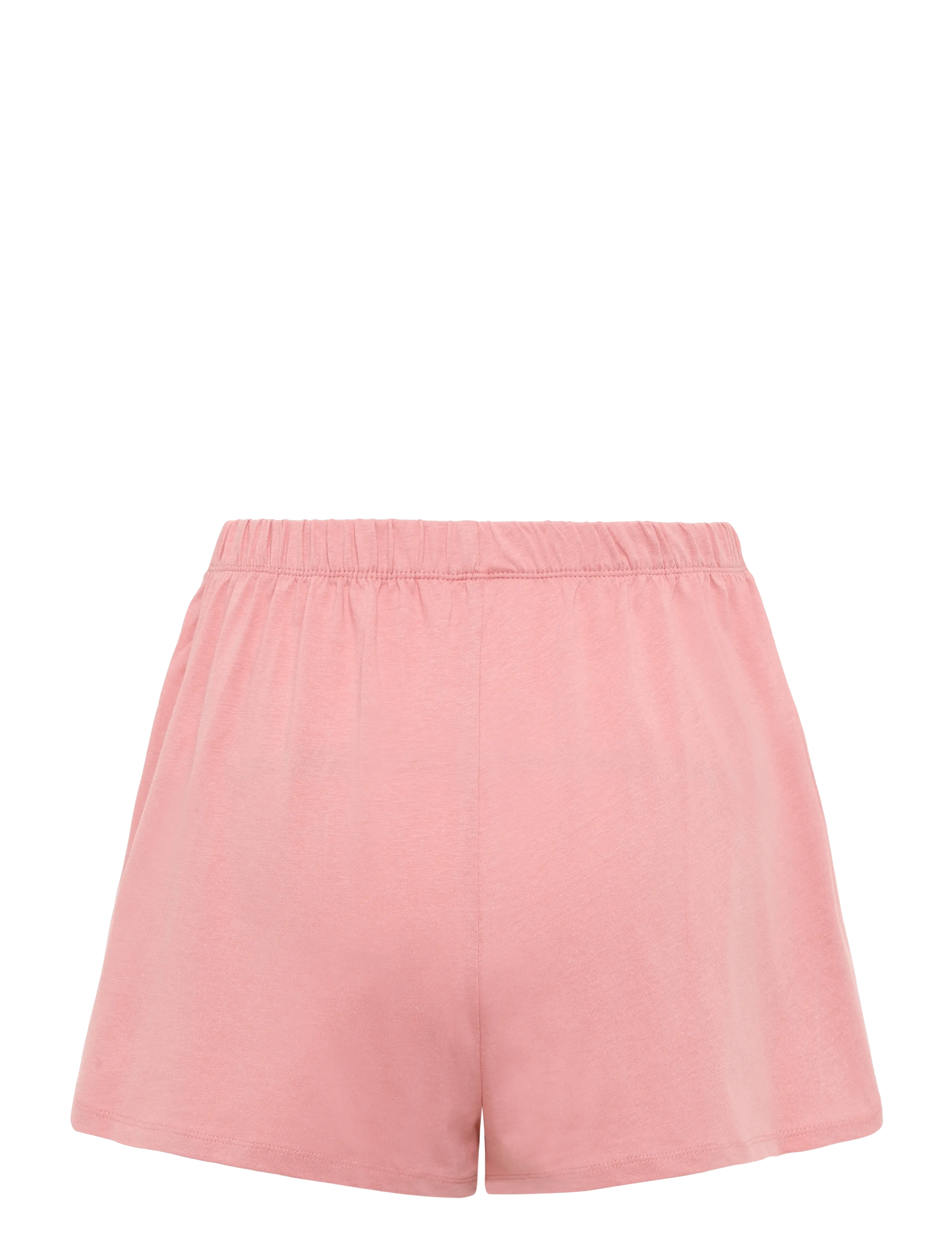 Hunkemöller - PJ SS SHORT CO EMB HEART - brandied apricot - 4