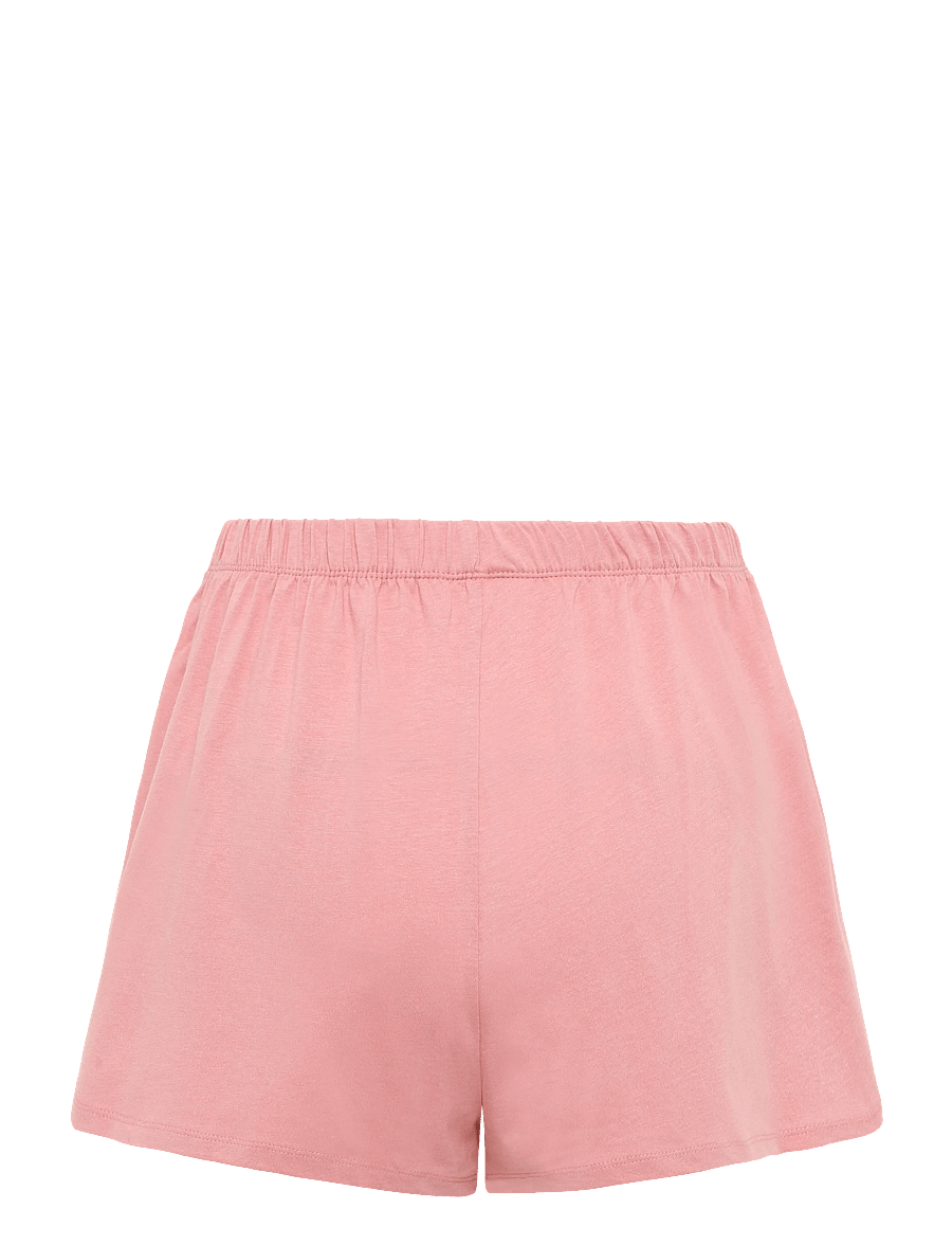 Hunkemöller - PJ SS SHORT CO EMB HEART - brandied apricot - 4