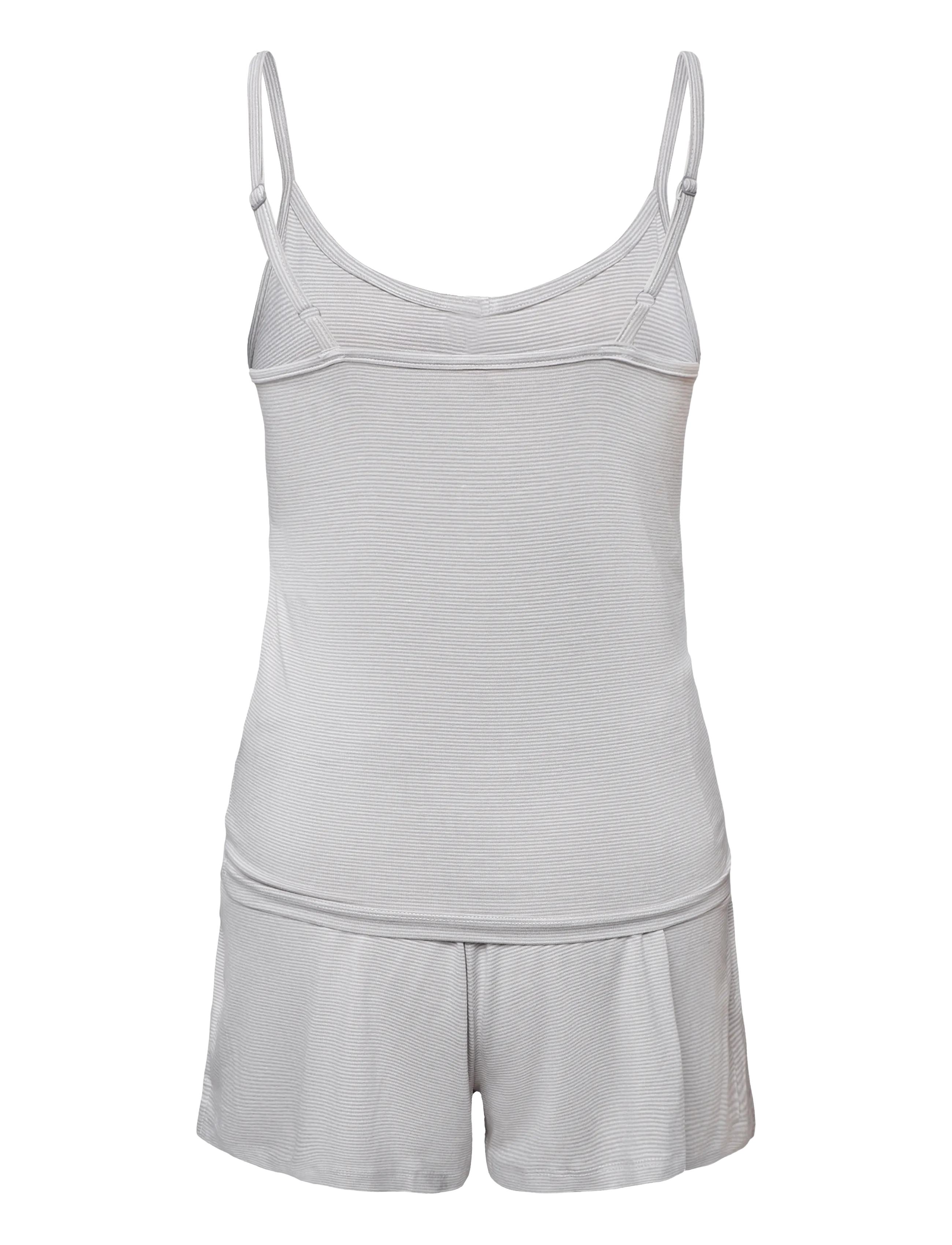 Hunkemöller - Pj Cami Henley Thin Stripe - pyjamas - vapor blue - 2