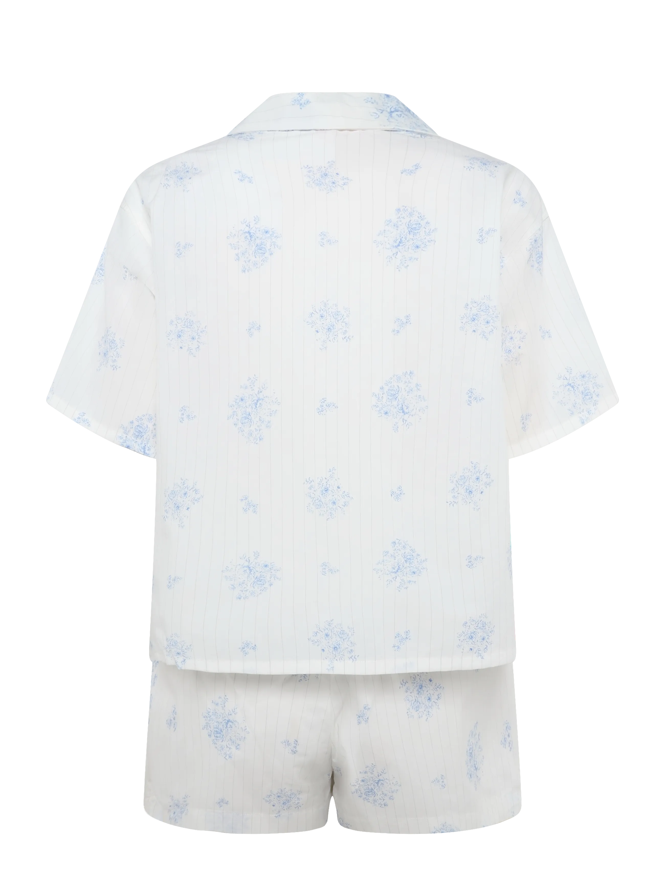 Hunkemöller - PJ SS WOVEN PRINT - gardenia - 2