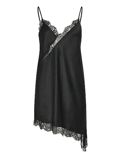Sd Satin Lace Asymmetric - Natkjoler