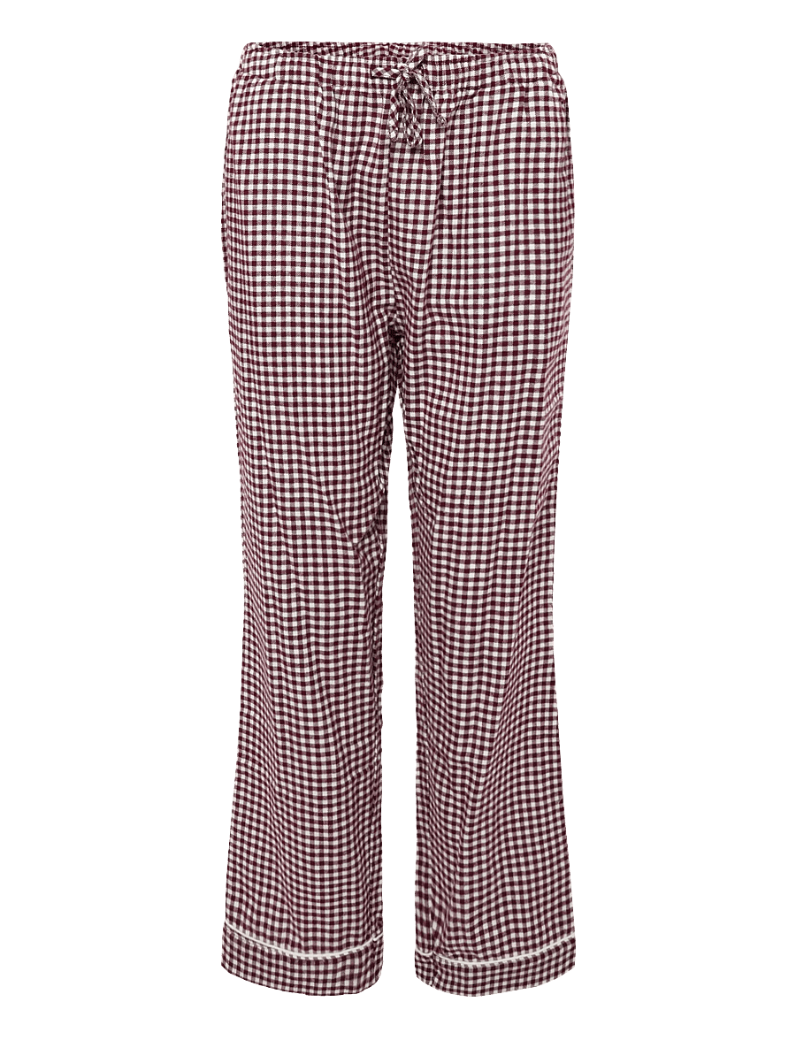 Hunkemöller - PJ SET LS TOP TWILL CHECK - pyjamas - fig - 2
