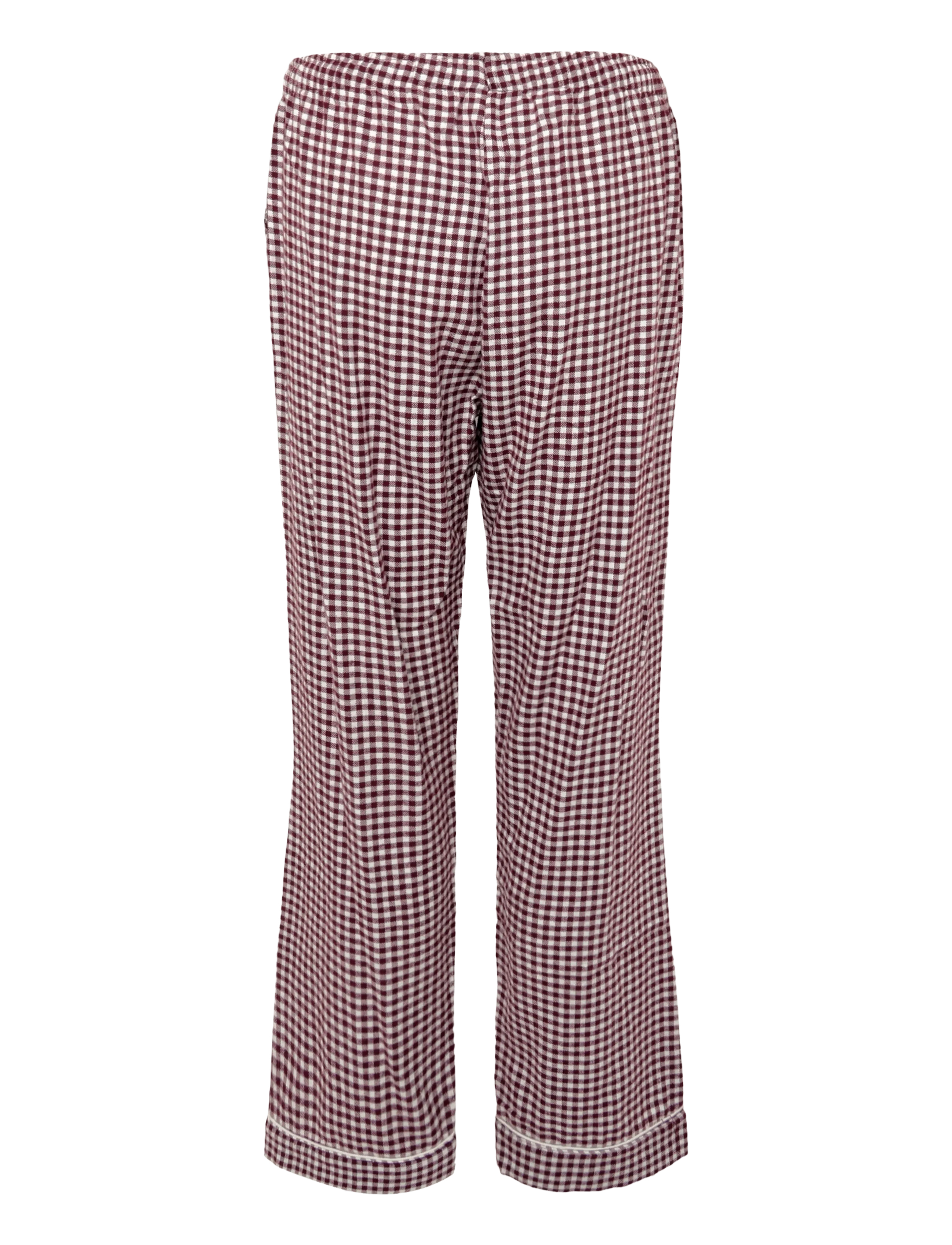 Hunkemöller - PJ SET LS TOP TWILL CHECK - pyjamas - fig - 3