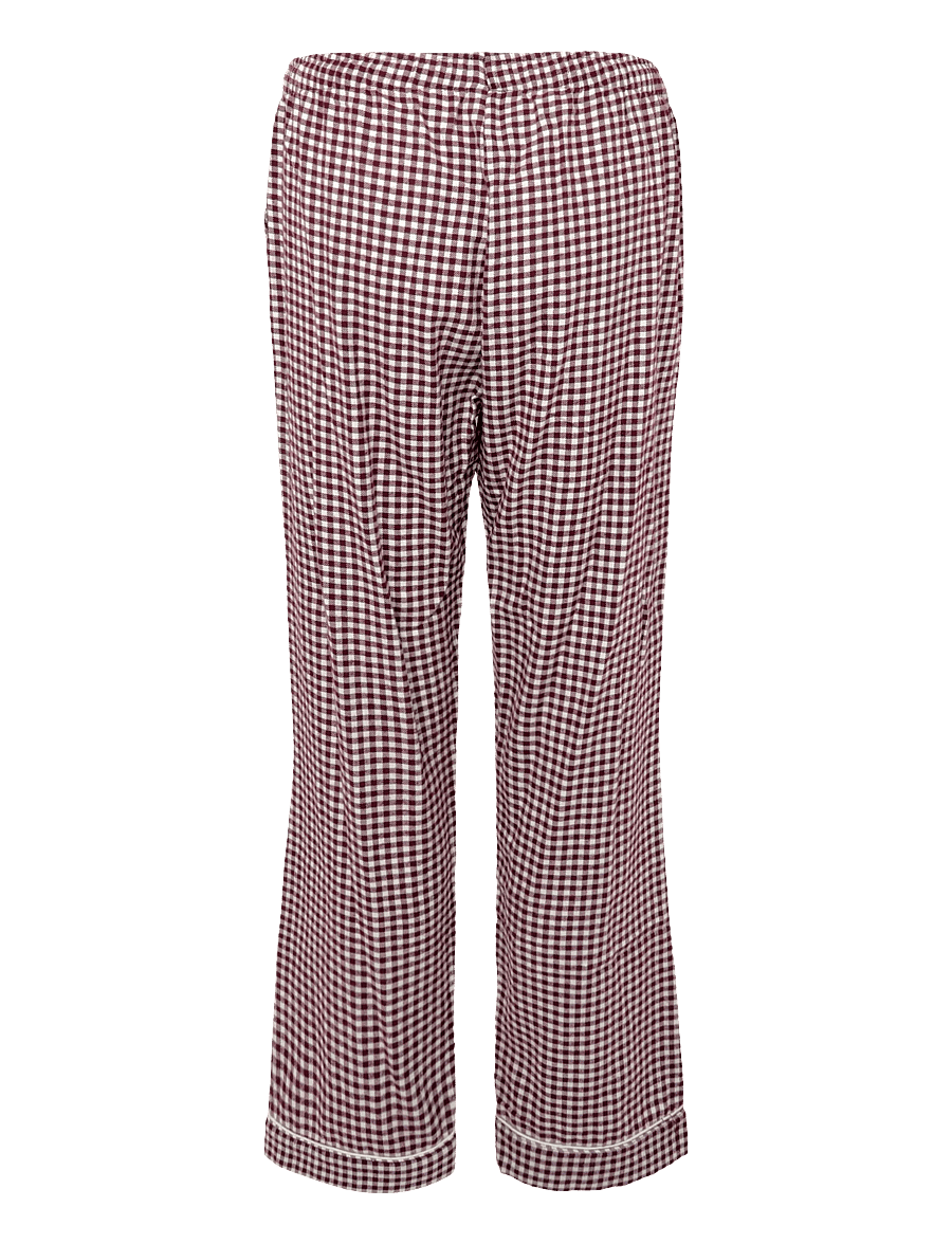 Hunkemöller - PJ SET LS TOP TWILL CHECK - pyjamas - fig - 3