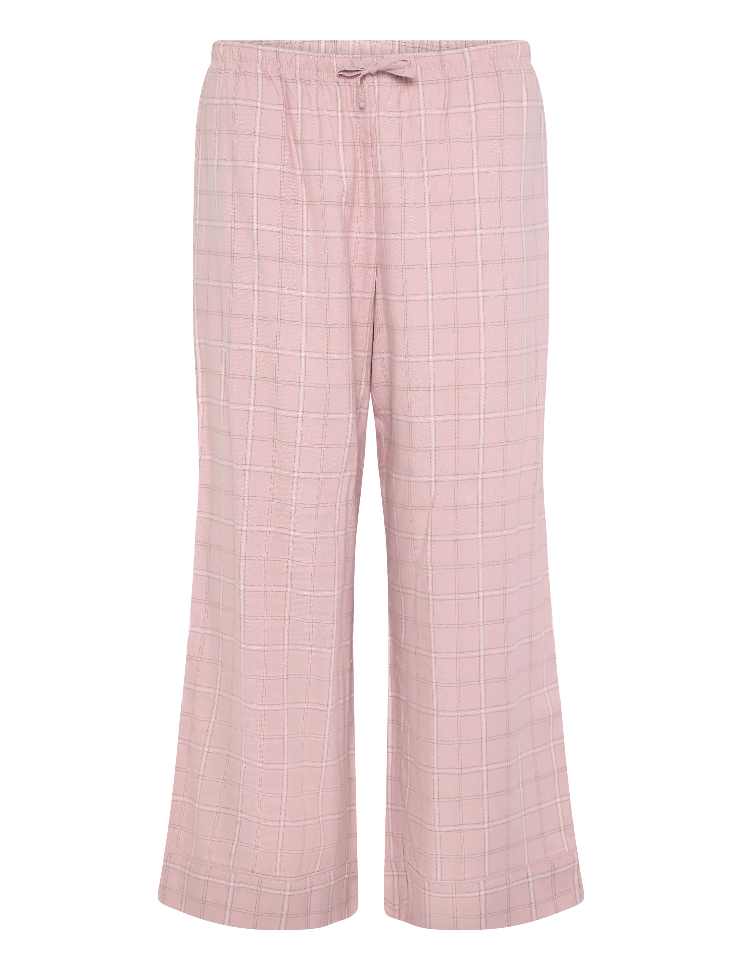 Hunkemöller - PETITE PANT VIS CO WVN CHECK - hose mit geradem bein - lotus - 1