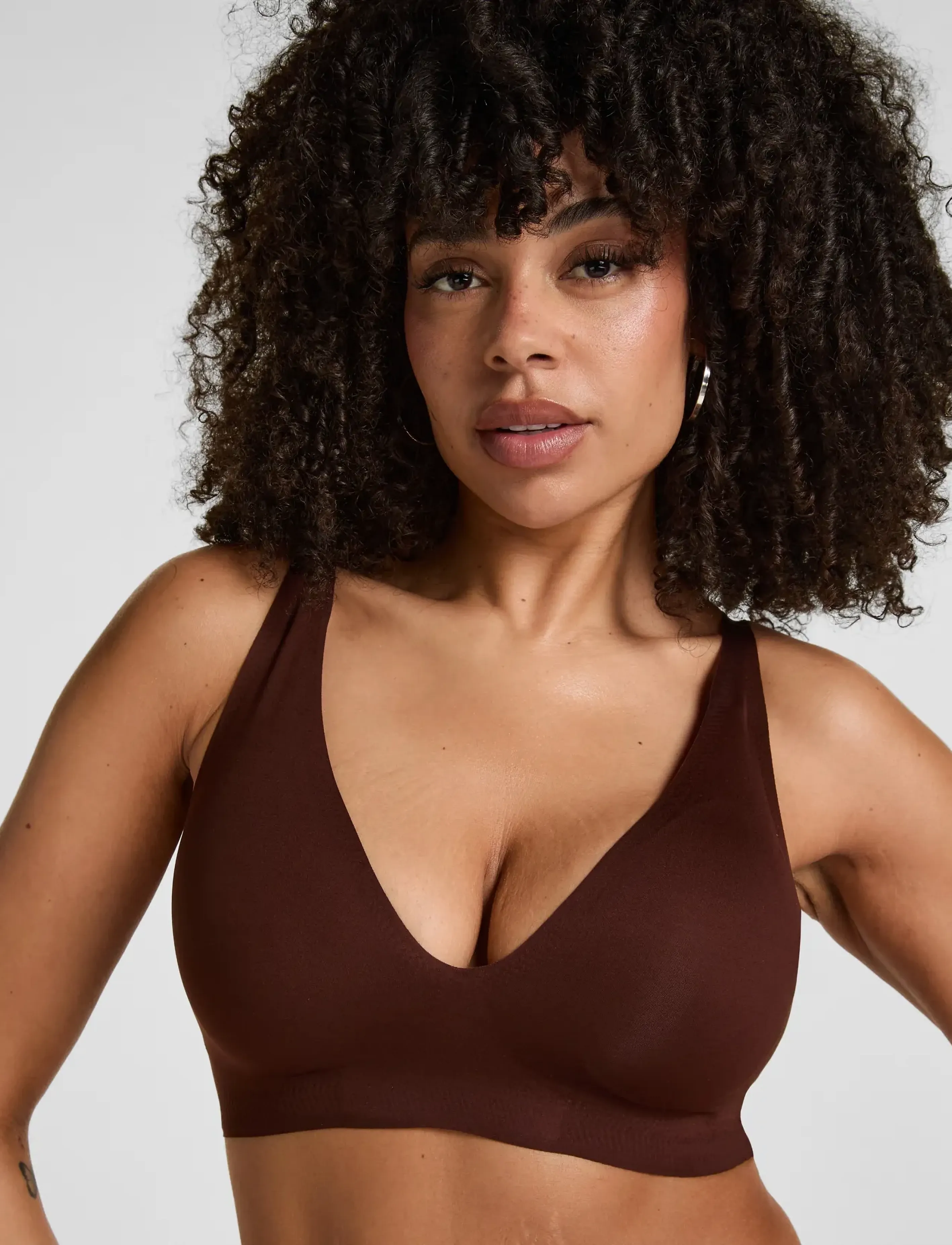 Hunkemöller Ultimate Comfort Bralette - Weiche BHs - CHICORY COFFEE / brown