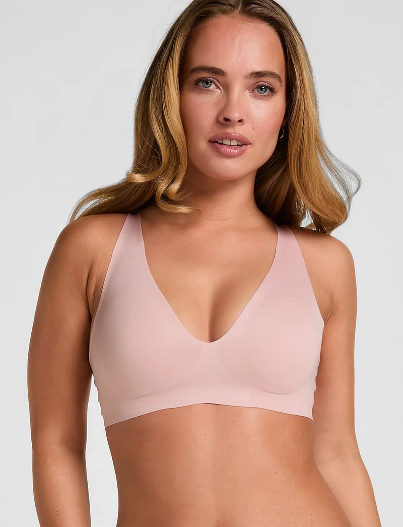 Hunkemöller - Ultimate Comfort Bralette - bralette-rintaliivit - pale mauve - 0
