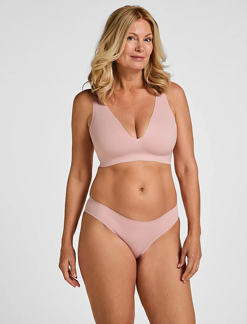 Hunkemöller - Ultimate Comfort Bralette - bralette-rintaliivit - pale mauve - 4