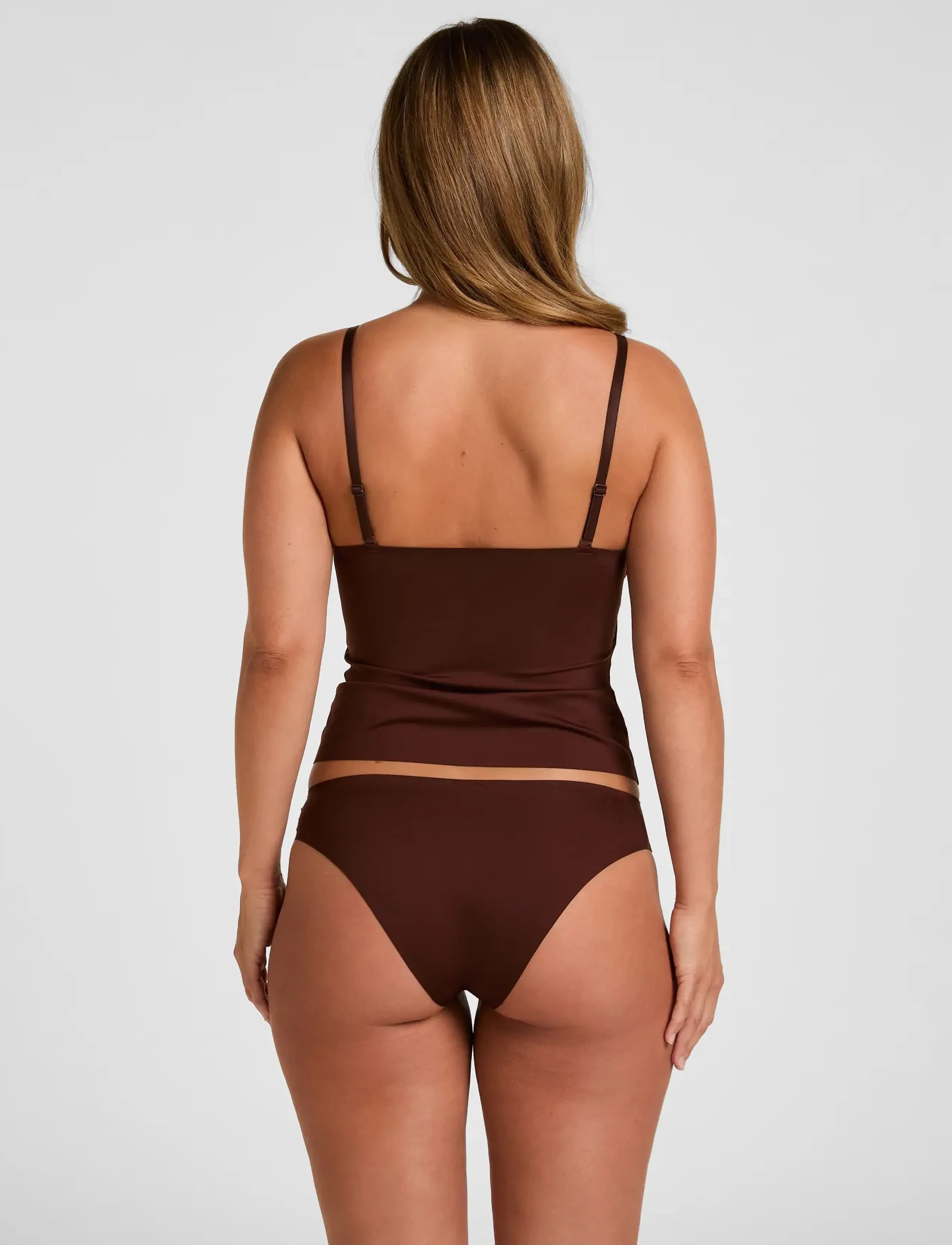 Hunkemöller - Ultimate Comfort Cami Top - tank top bras - chicory coffee - 4