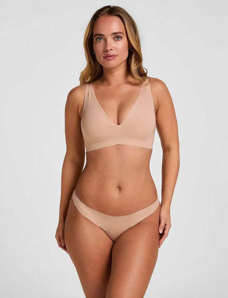 Hunkemöller - Ultimate Comfort String R - Õmblusteta aluspüksid - rugby tan - 0