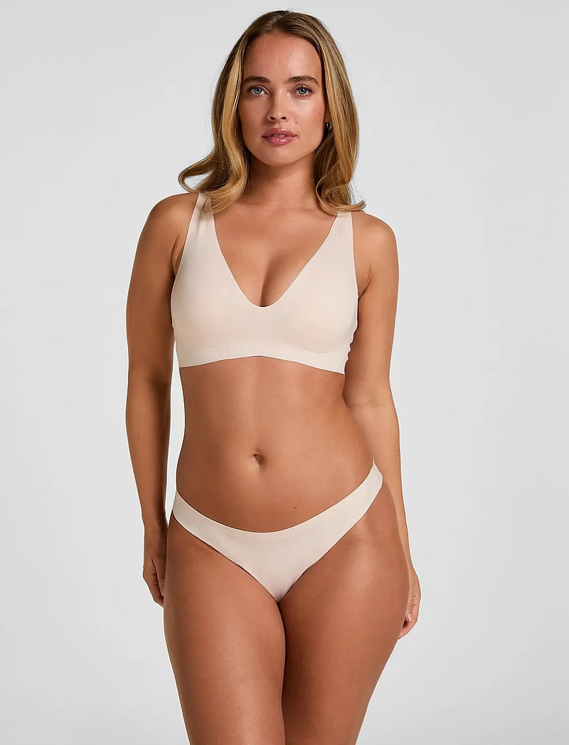 Hunkemöller - Ultimate Comfort String R - seamless trosor - shell - 0