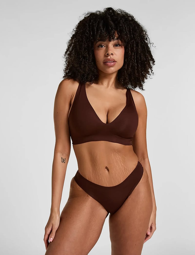 Hunkemöller - Ultimate Comfort Braz R - nahtlose slips - chicory coffee - 0