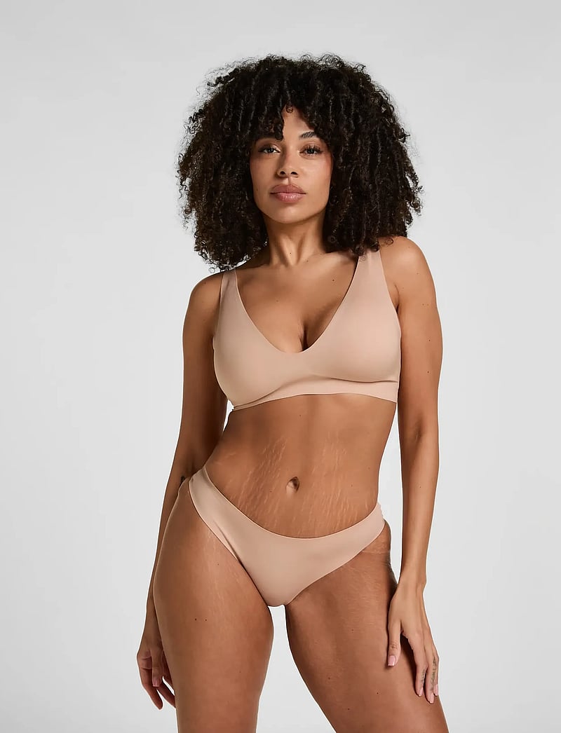 Hunkemöller - Ultimate Comfort Braz R - seamless trusser - rugby tan - 0