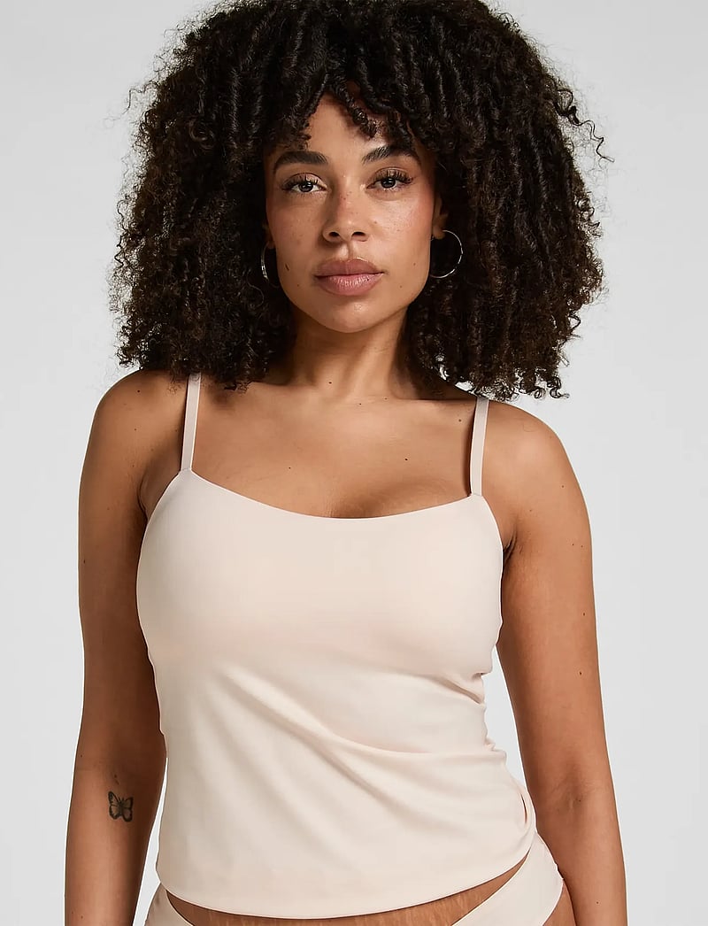 Hunkemöller - Ultimate Comfort Cami Top - tank top rinnahoidjad - shell - 0