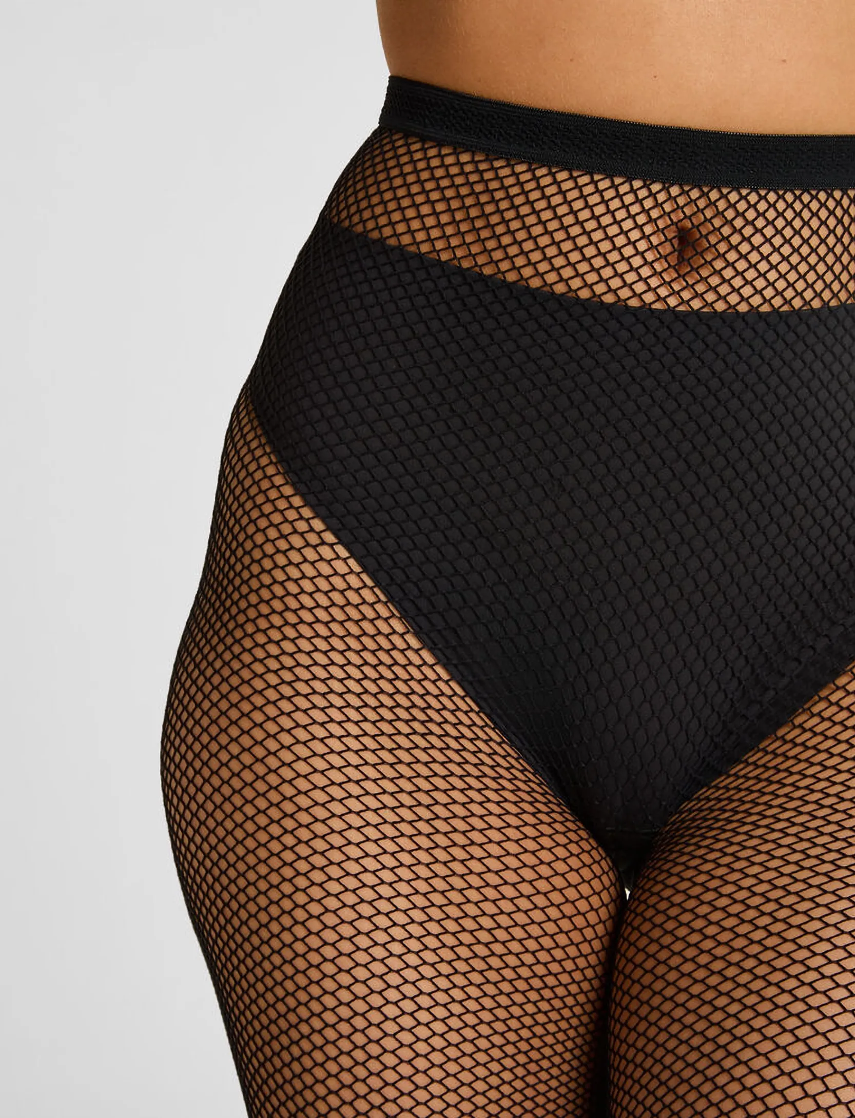 Hunkemöller - TI FISHNET - besondere anlässe - black - 4