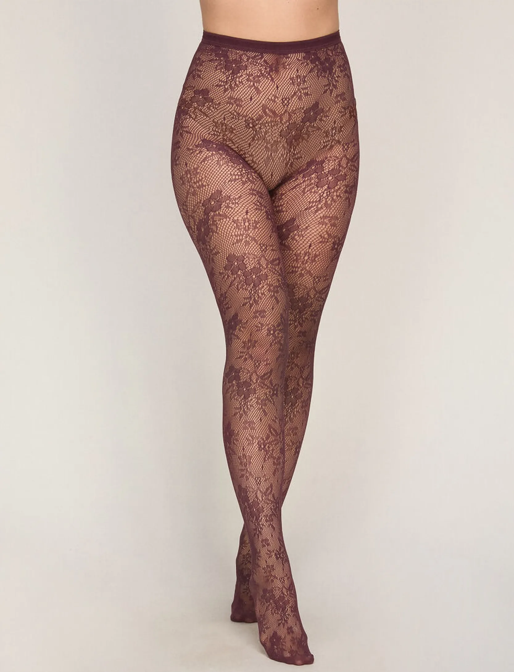 Hunkemöller - TI ALLOVER LACE FISHNET - fig - 0